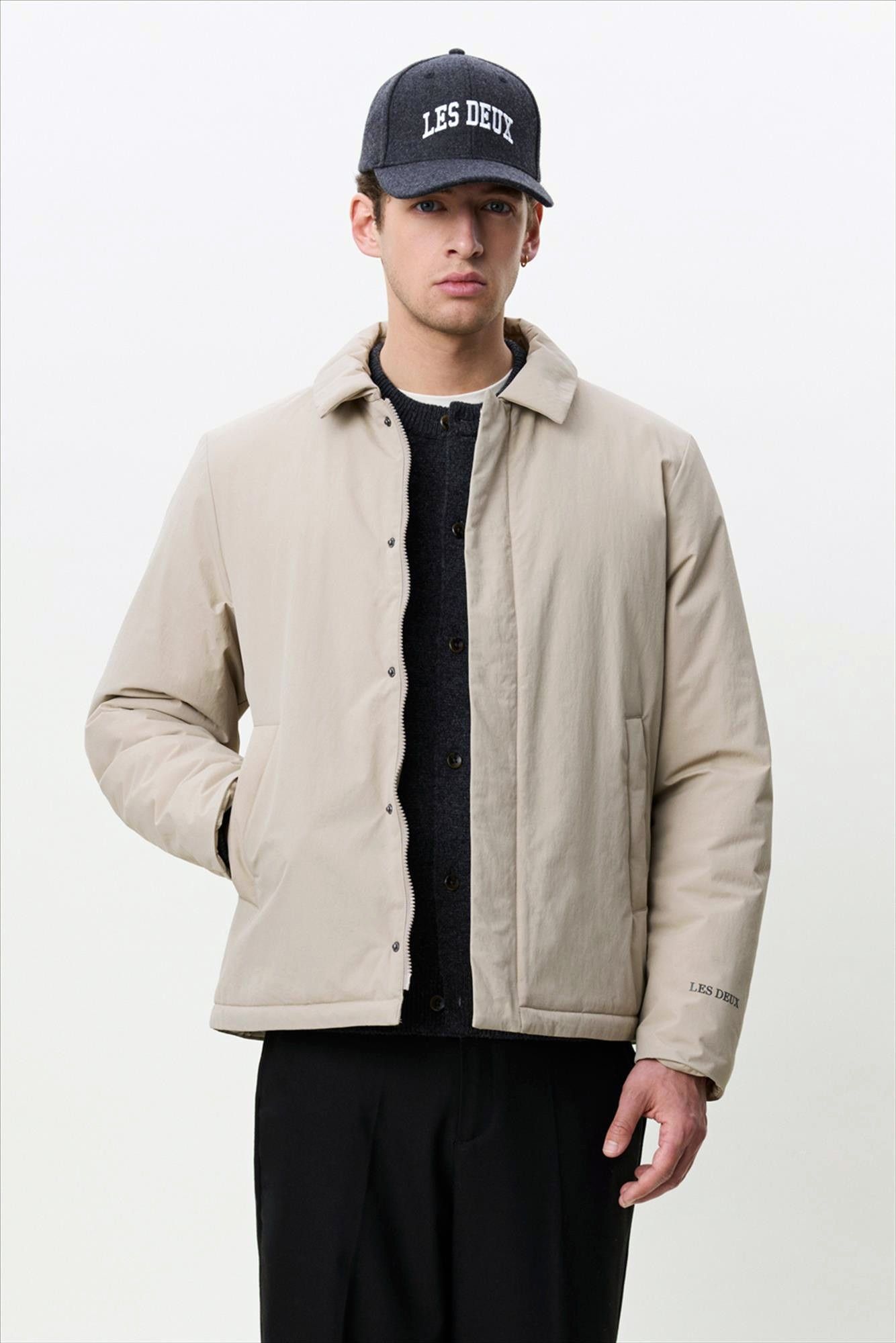 LES DEUX  - Beige Padded jacket