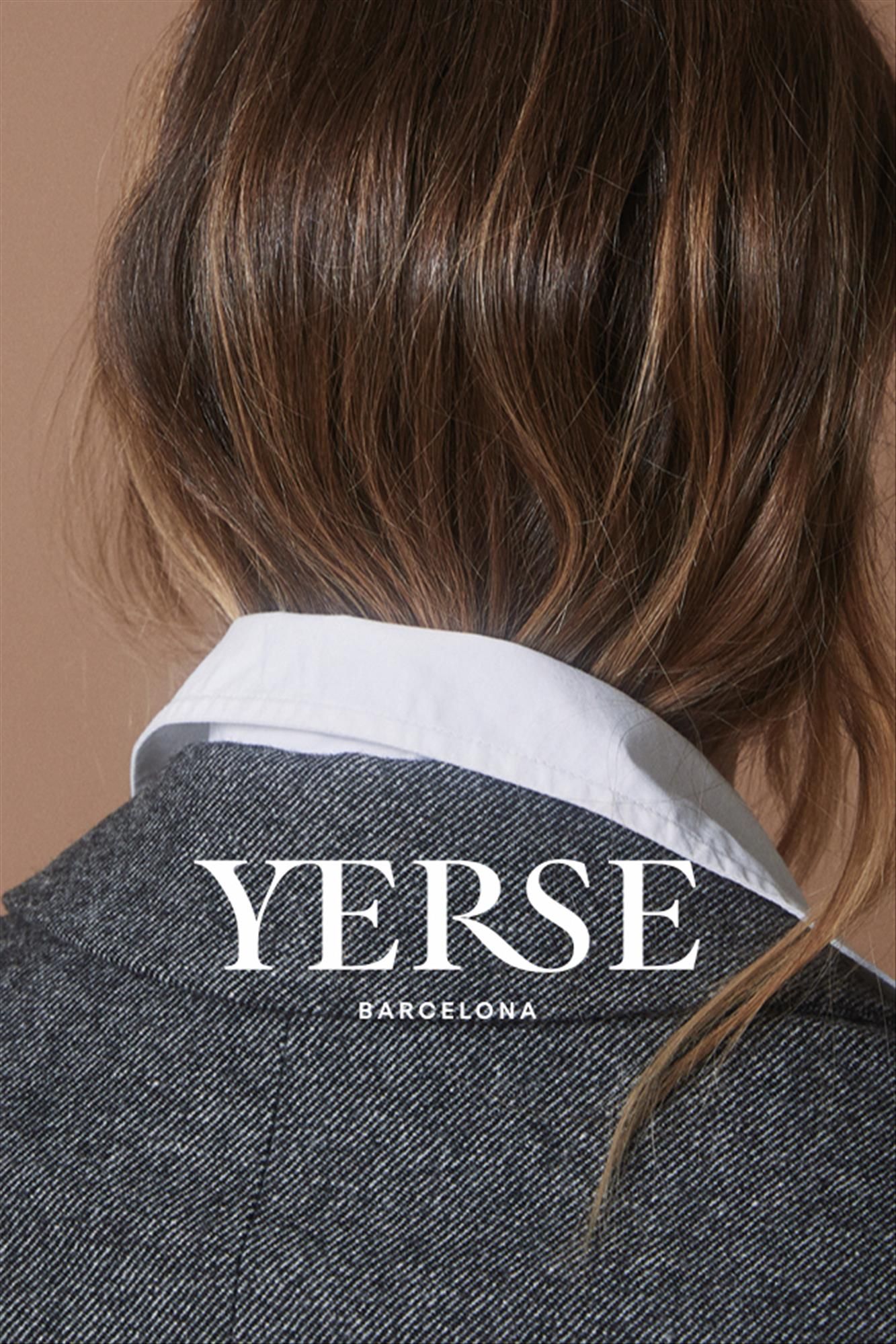 YERSE - Donkerblauwe Kendall Corduroy broek