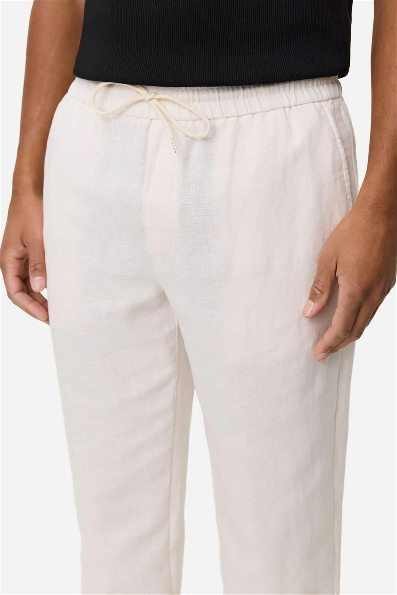 LES DEUX  - Ecru Patrick Linen broek