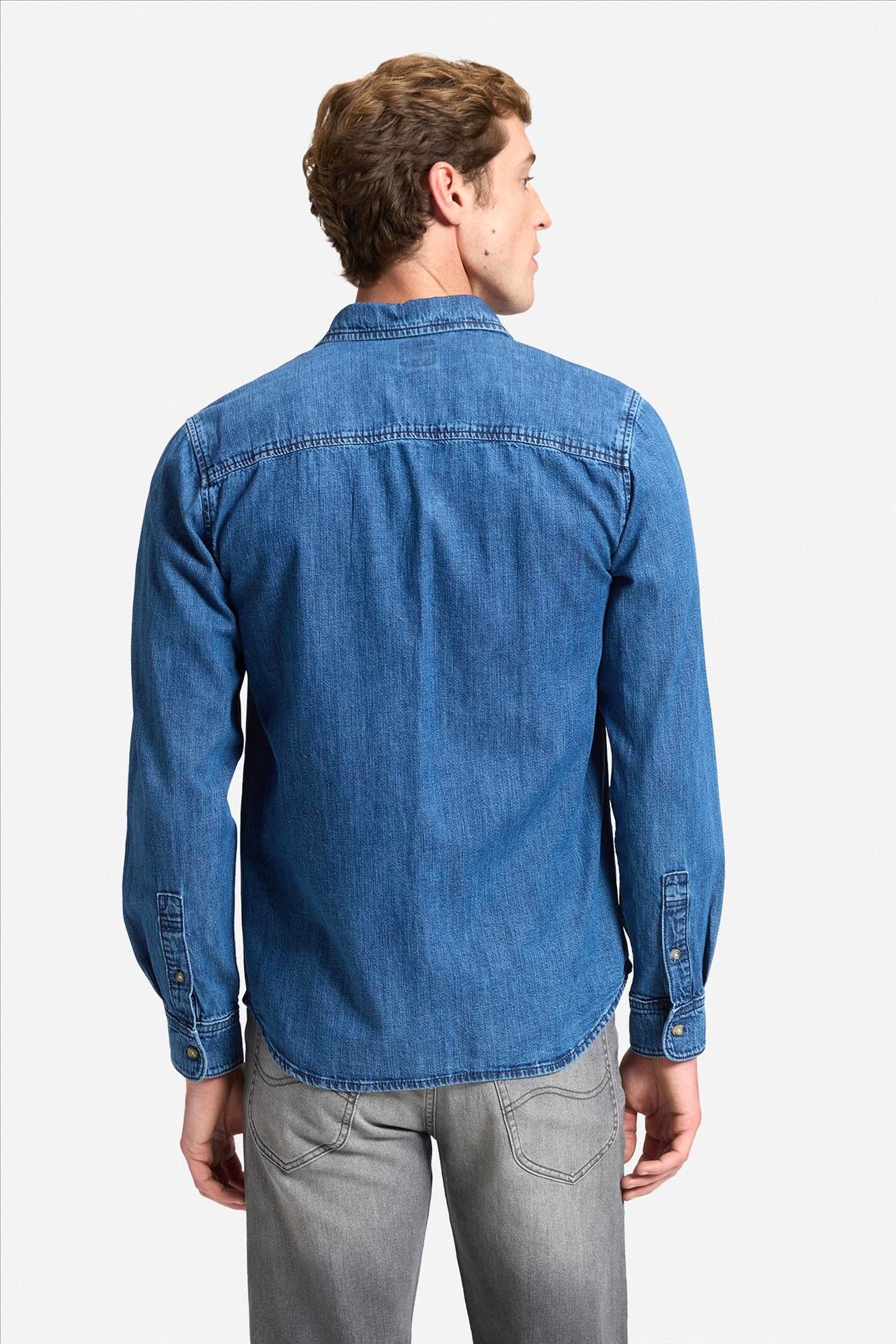 Lee - Blauw Leesure Regular hemd