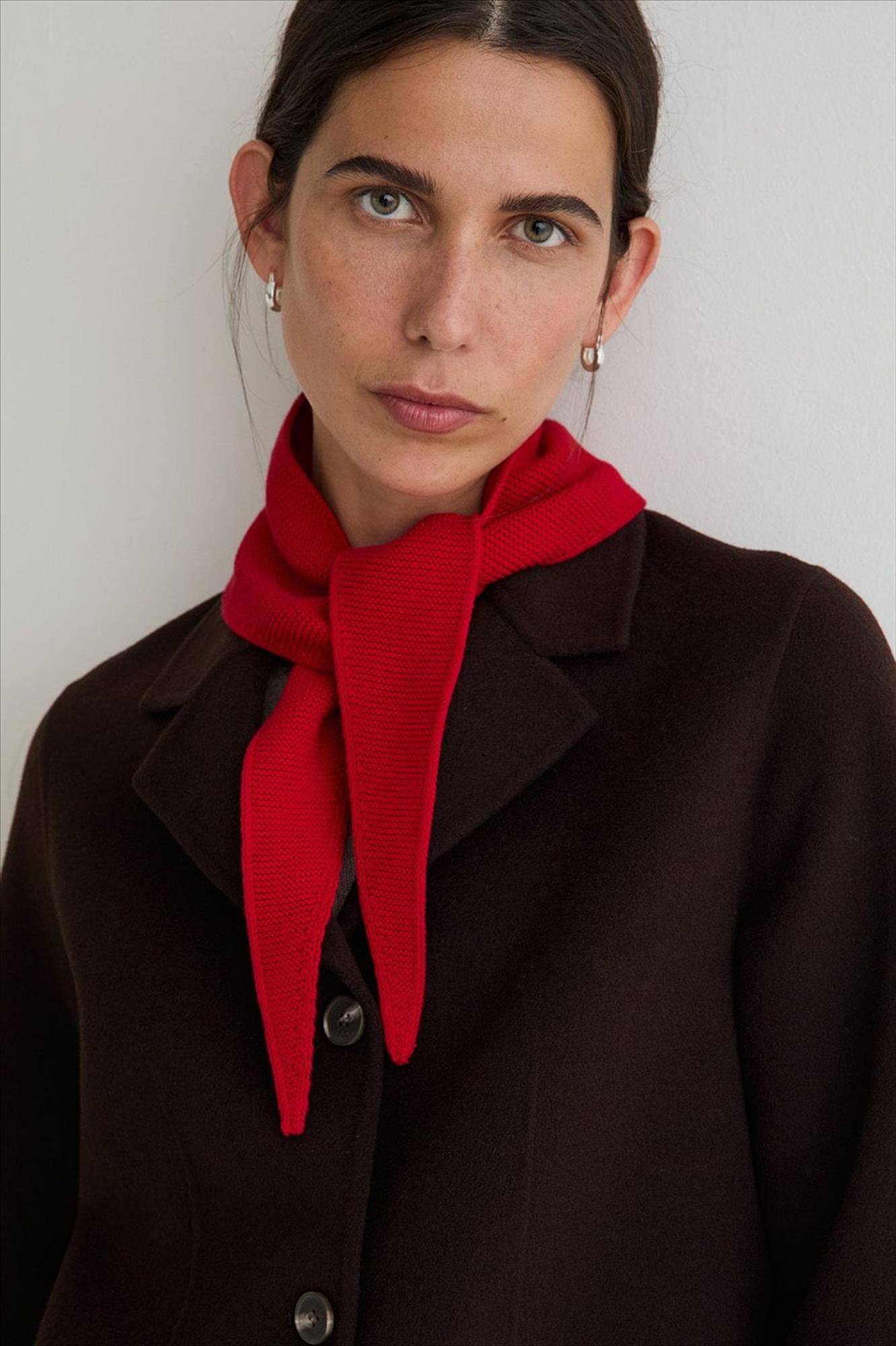 YERSE - Rode Maggie sjaal