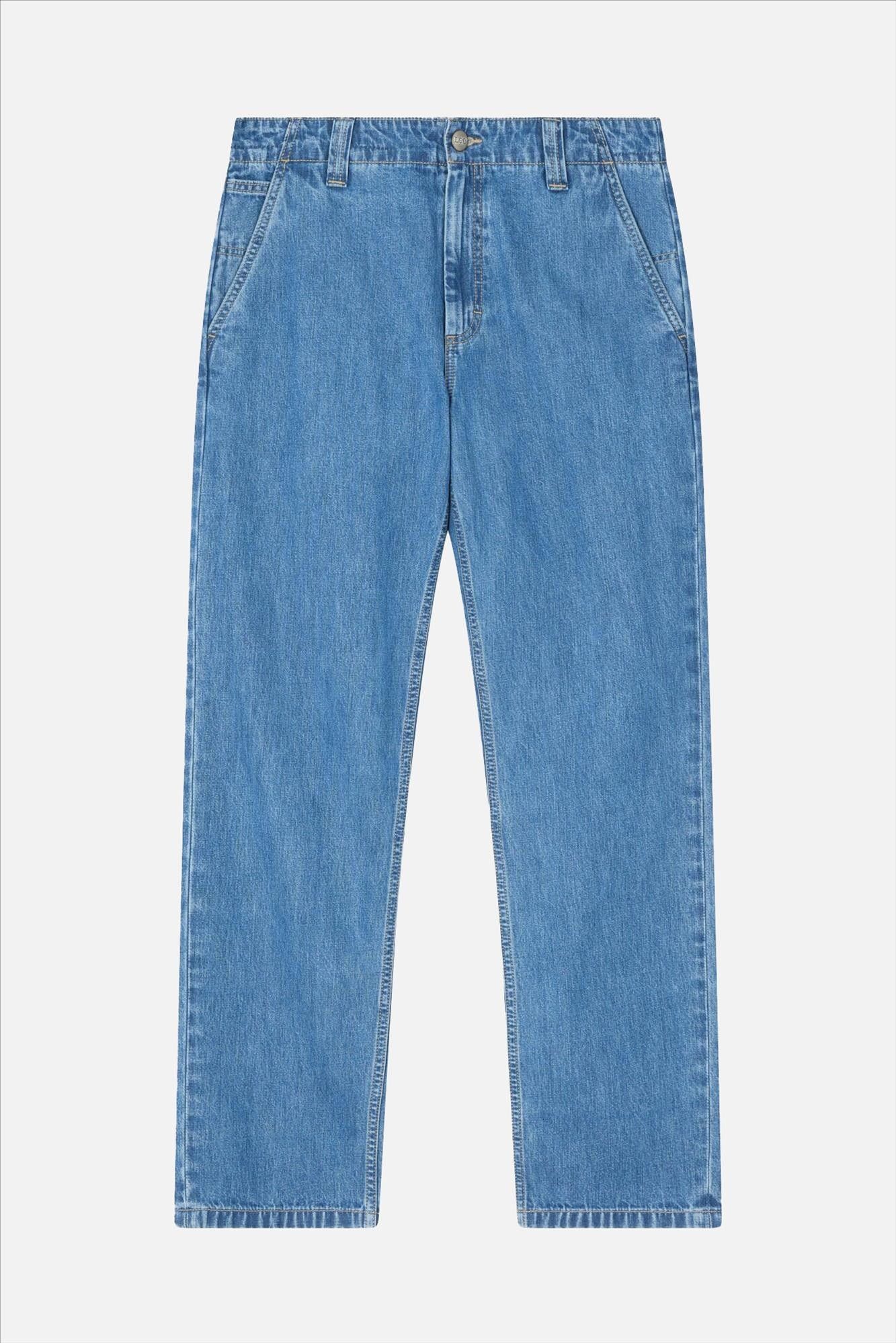 Lee - Blauwe Workwear loose chino jeans