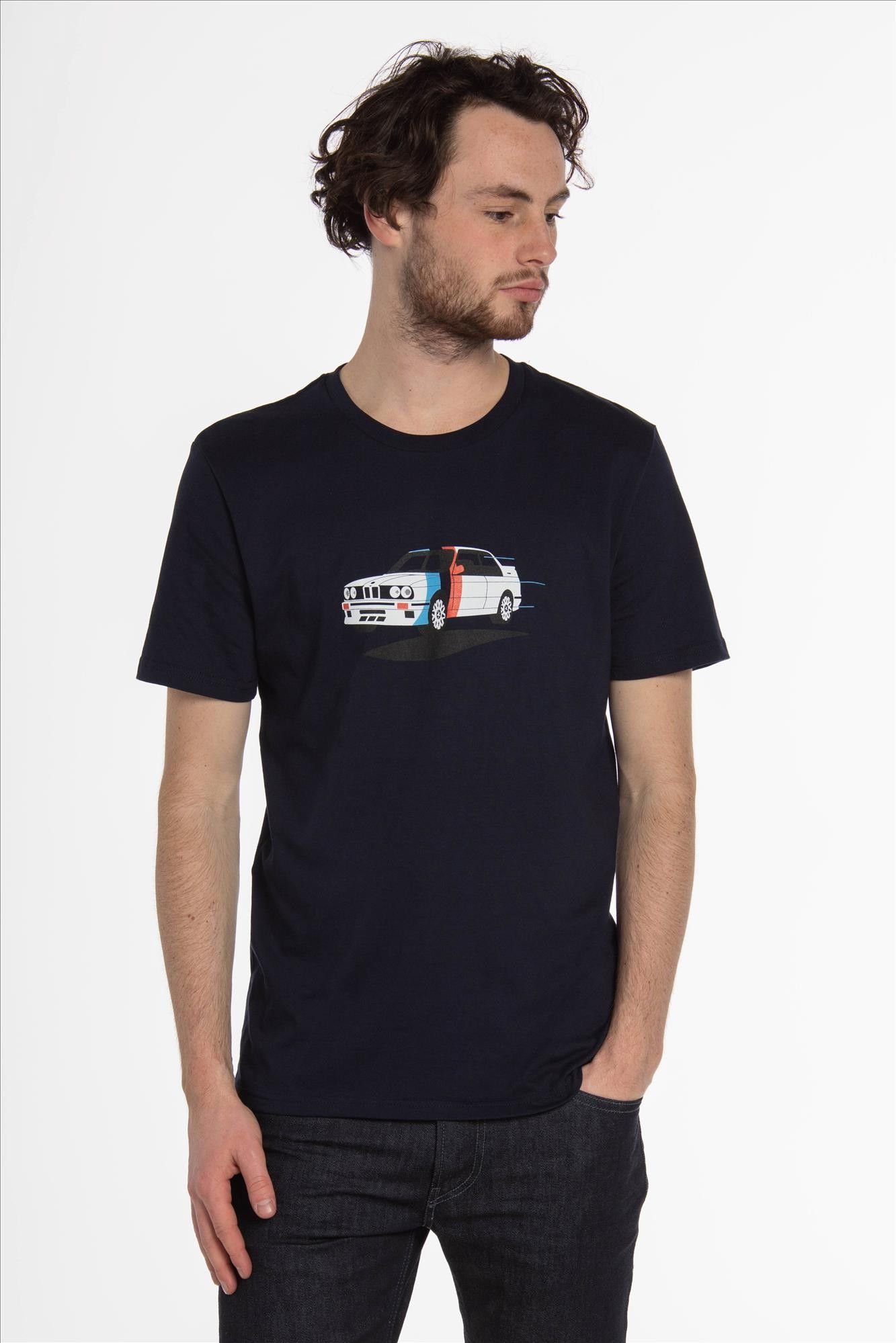 Brooklyn - Donkerblauwe 'Piston Club-BMW M3' T-shirt
