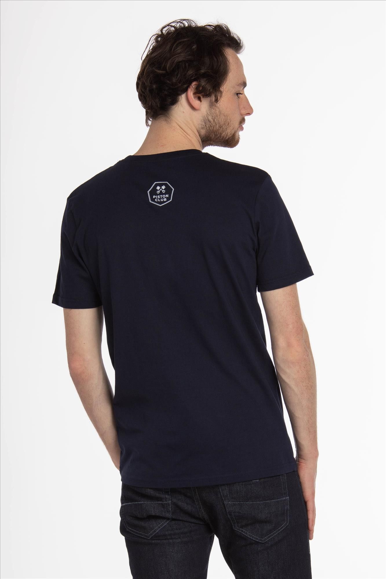 Brooklyn - Donkerblauwe 'Piston Club-BMW M3' T-shirt