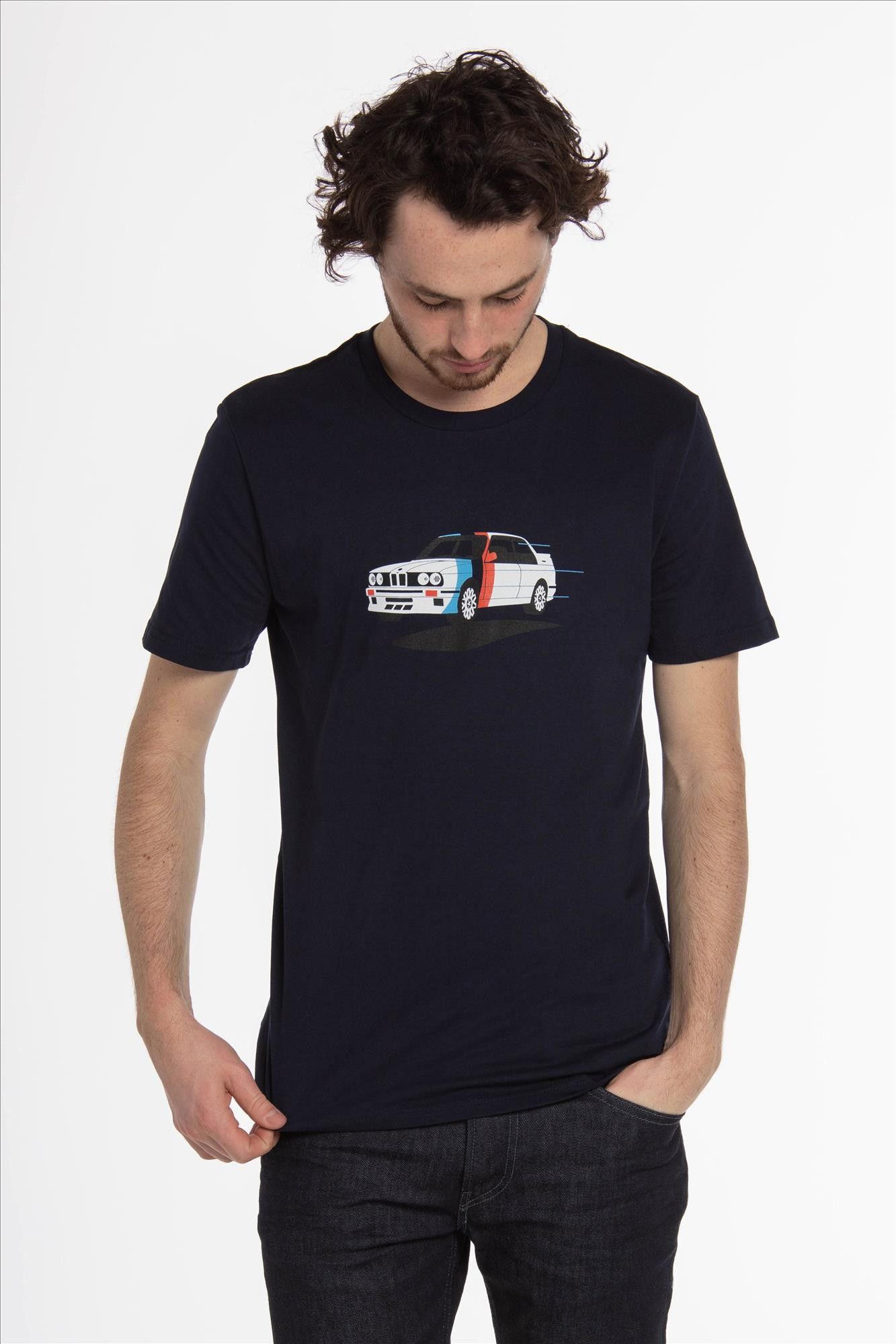 Brooklyn - Donkerblauwe 'Piston Club-BMW M3' T-shirt