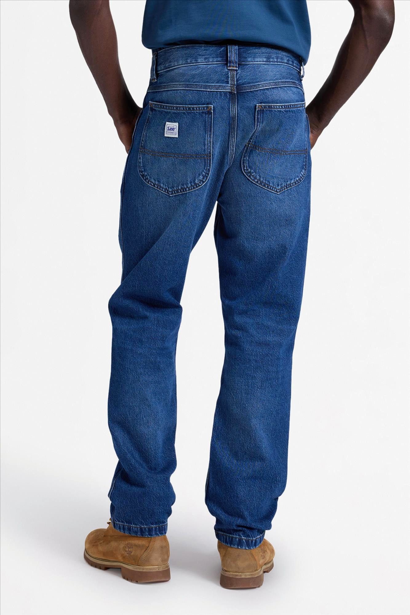Lee - Blauwe Workwear Haden relaxed straight jeans