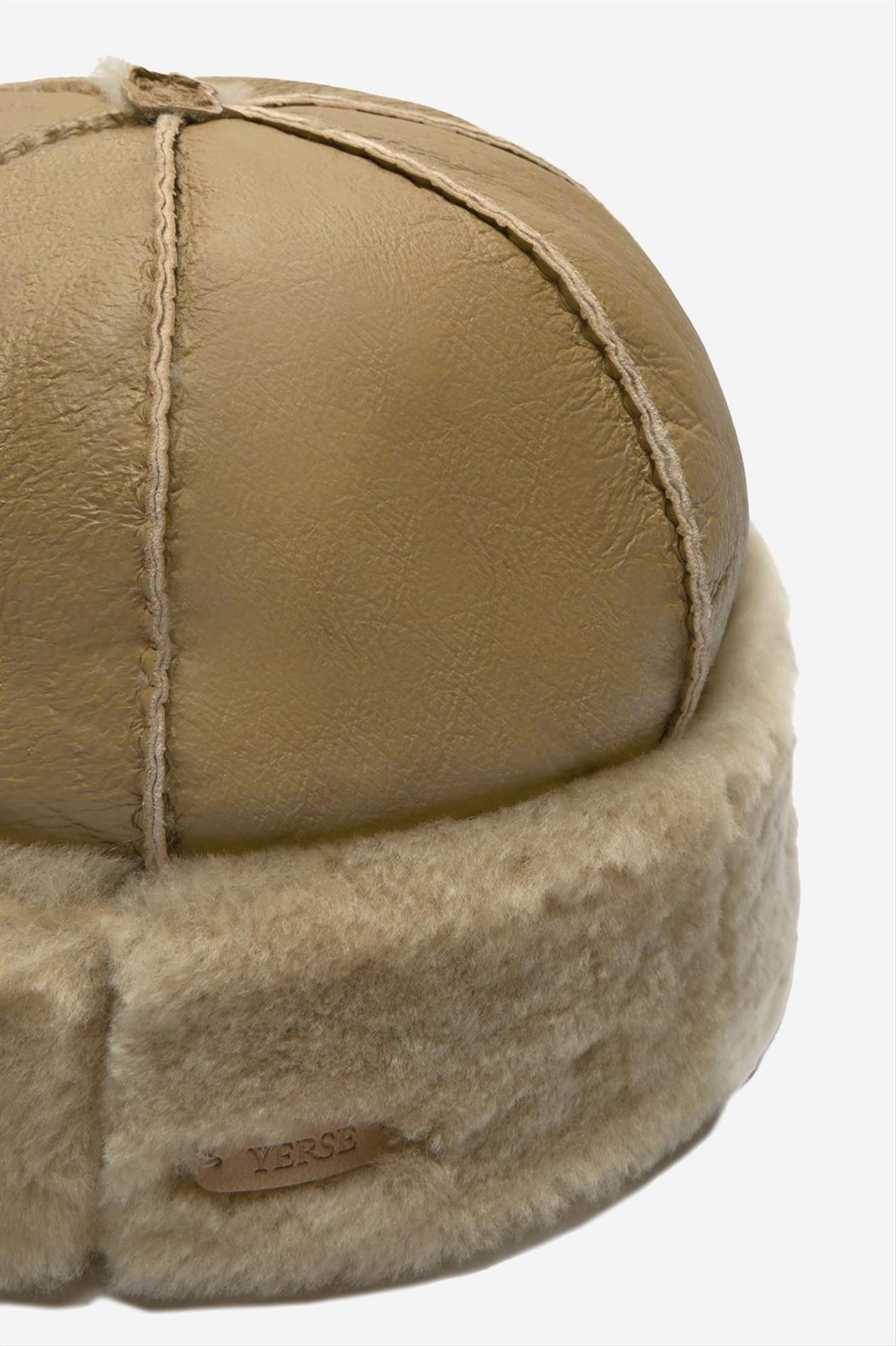 YERSE - Beige Nebraska muts