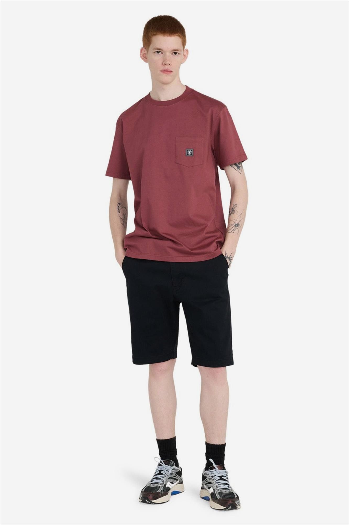 Element - Zwarte Regular chino short