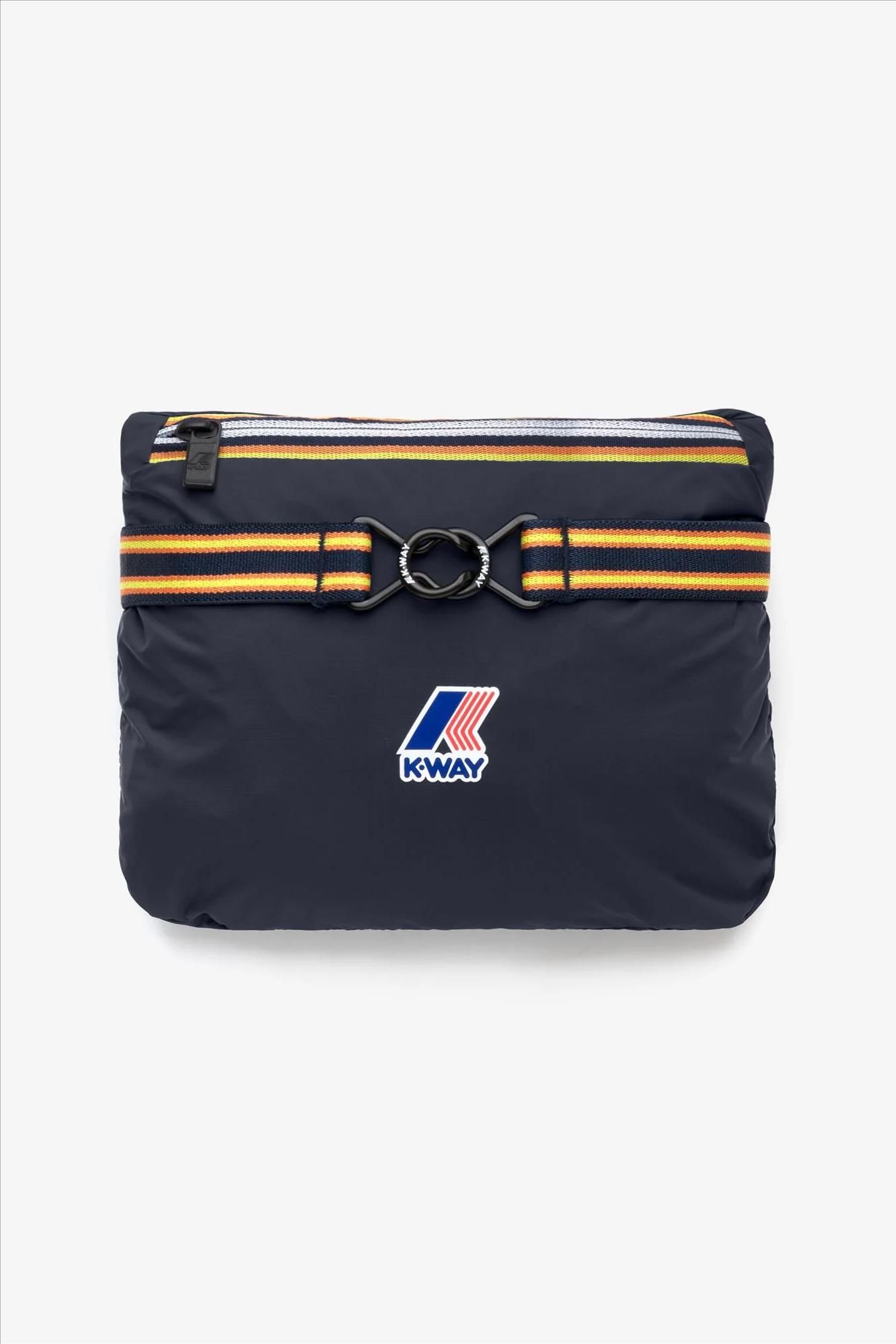 K-Way - Donkerblauwe Le Vrai Claude 4.0 regenjas