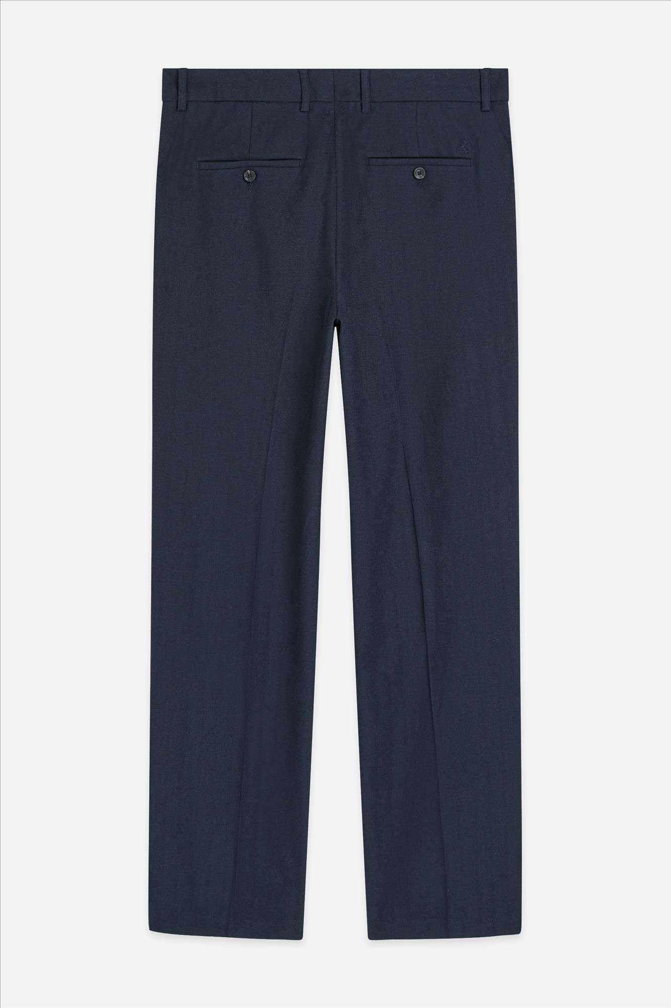 Scotch & Soda - Donkerblauwe Otis relaxed straight chino