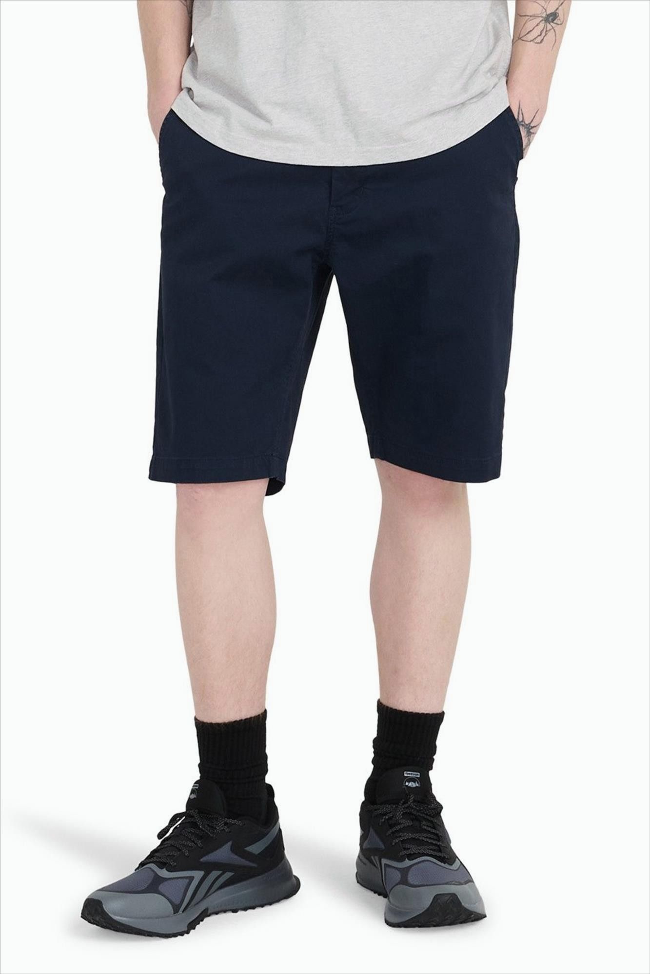 Element - Donkerblauwe Regular chino short