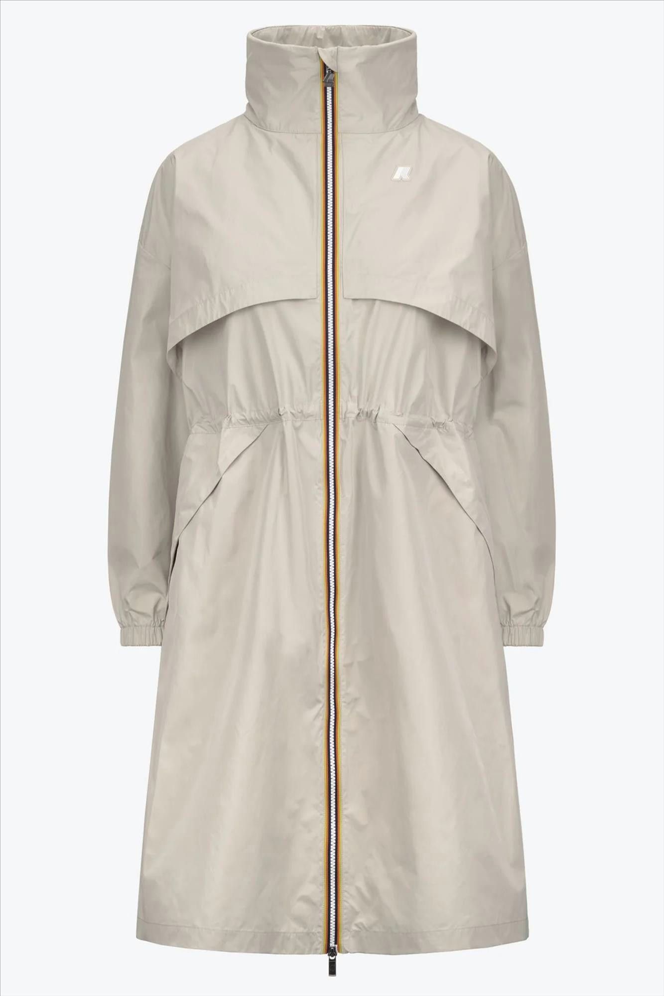 K-Way - Muntgroene Trenchcoat regenjas