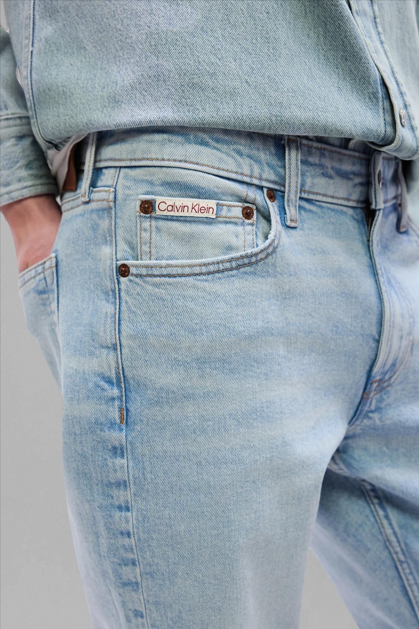 Calvin Klein Jeans - Lichtblauwe Slim Taper jeans