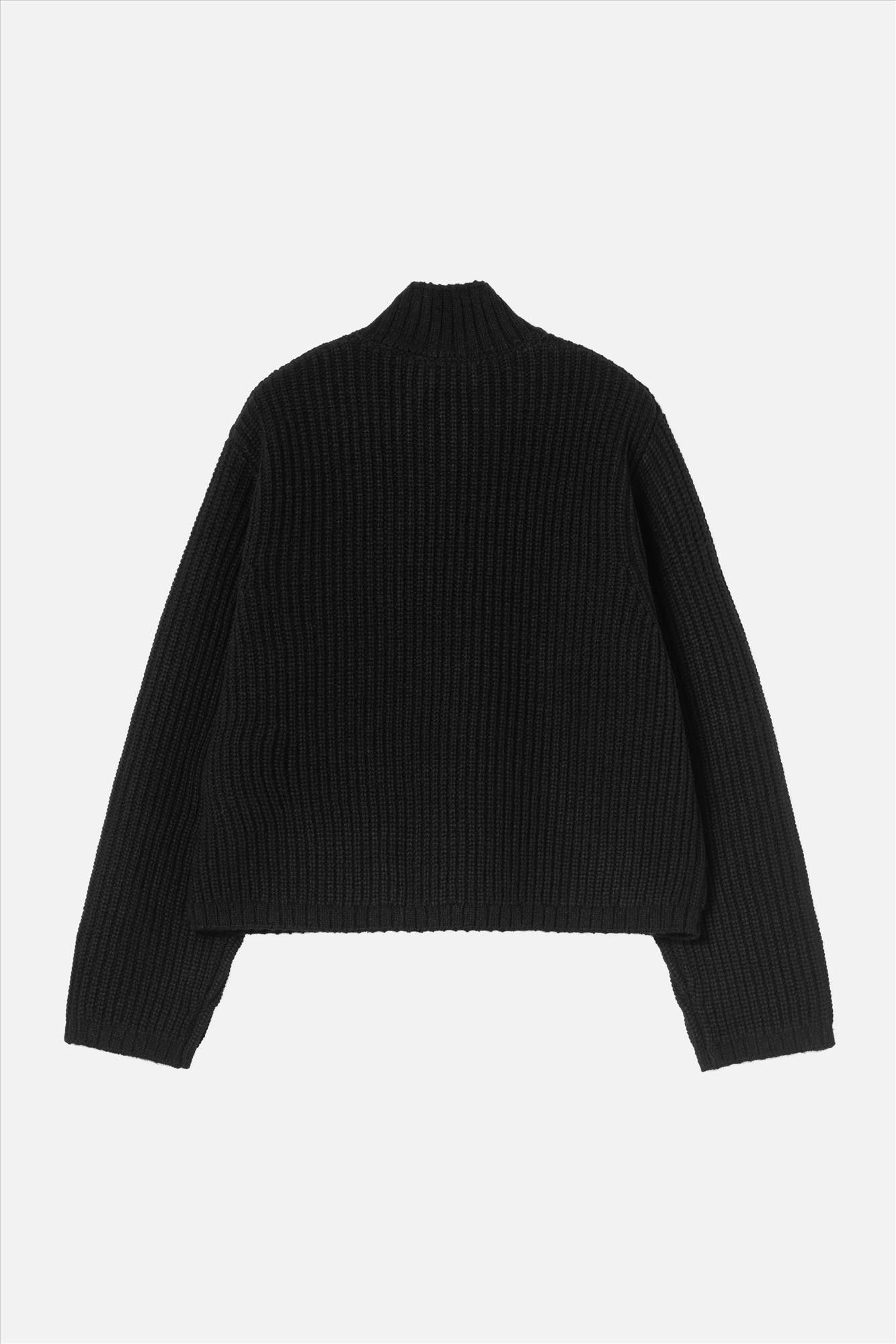 Carhartt WIP - Zwarte Detroit Half Zip trui