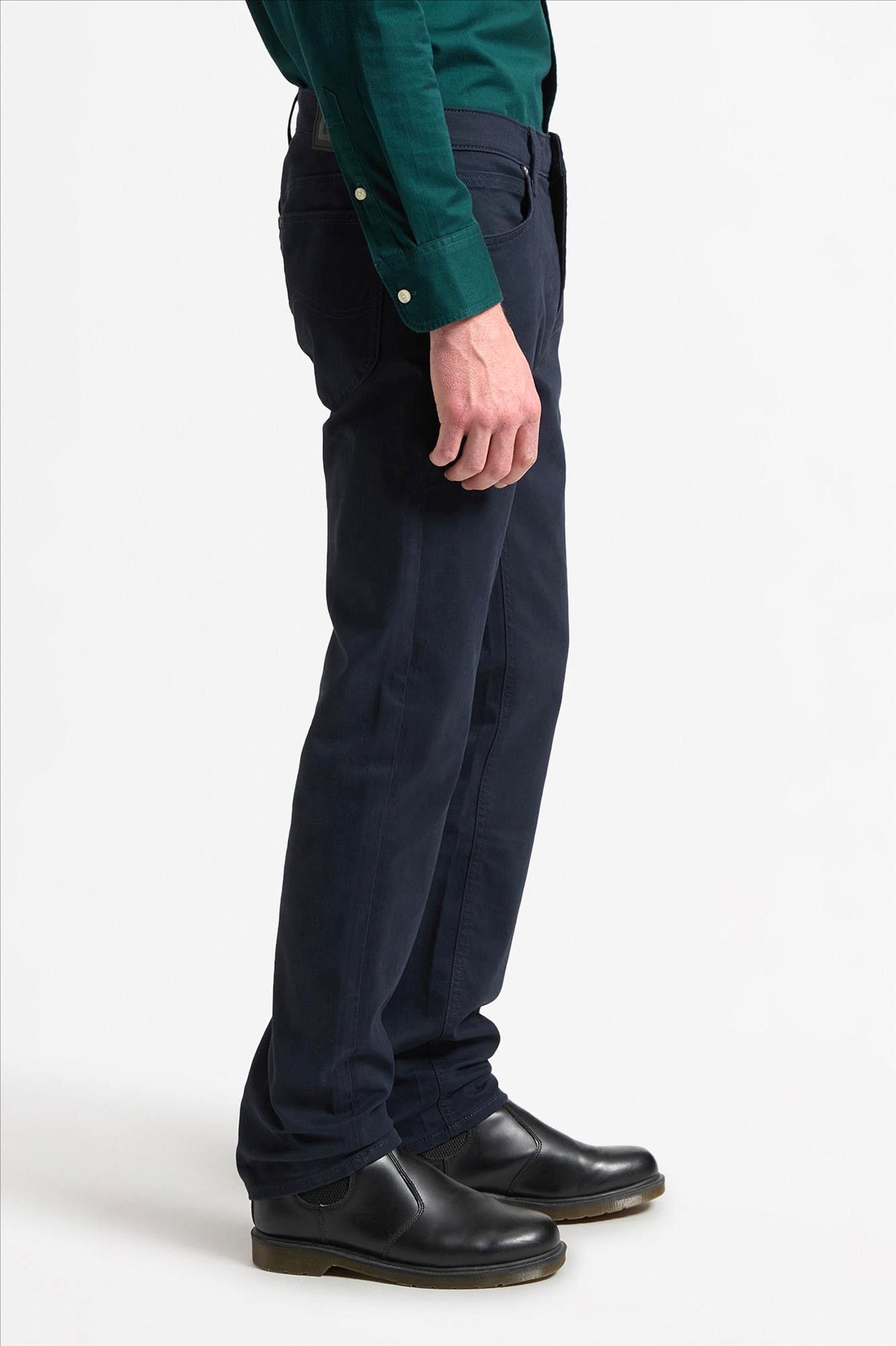 Lee - Donkerblauwe Daren regular straight broek