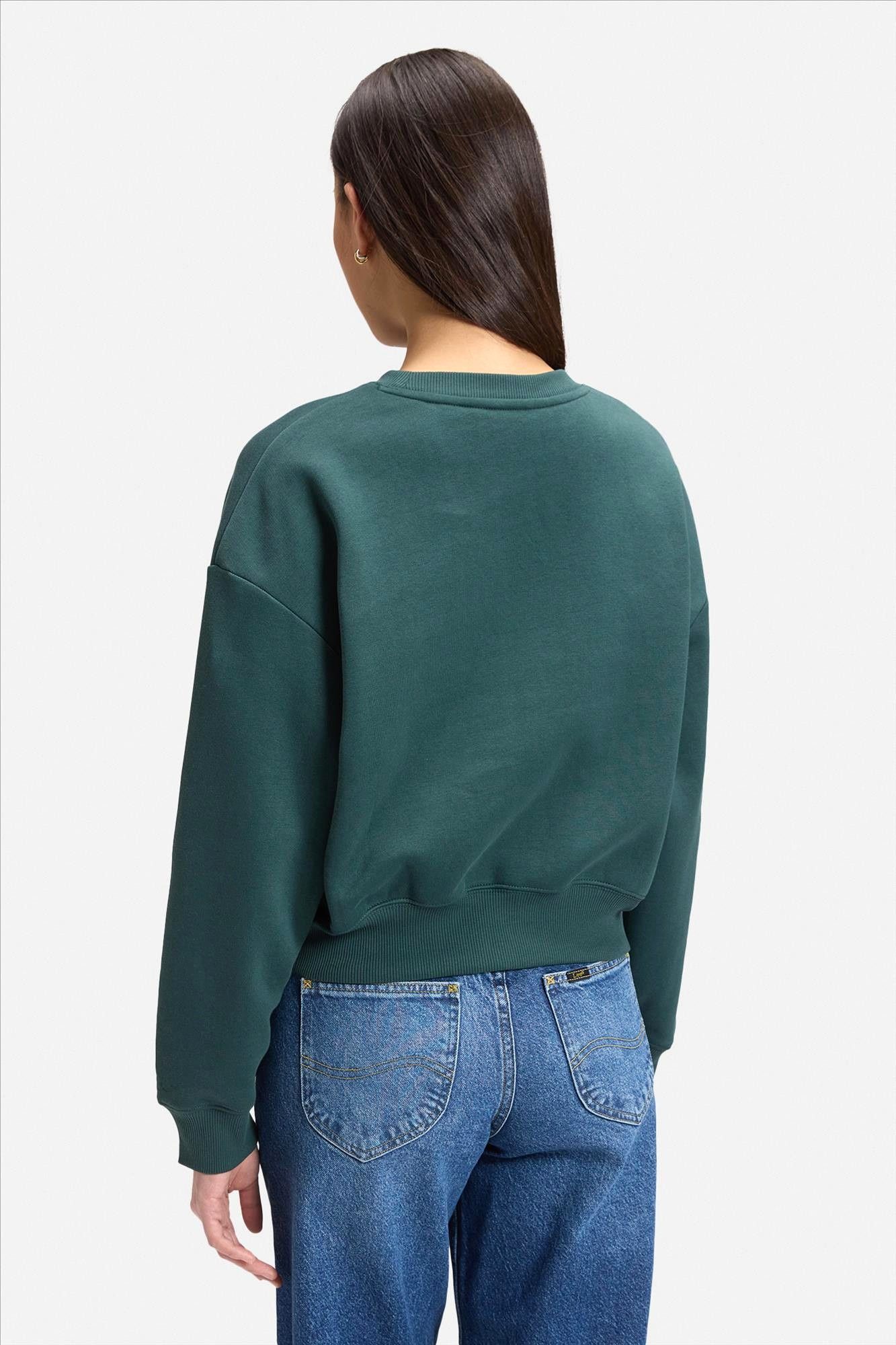 Lee - Donkergroene Ponderosa sweater