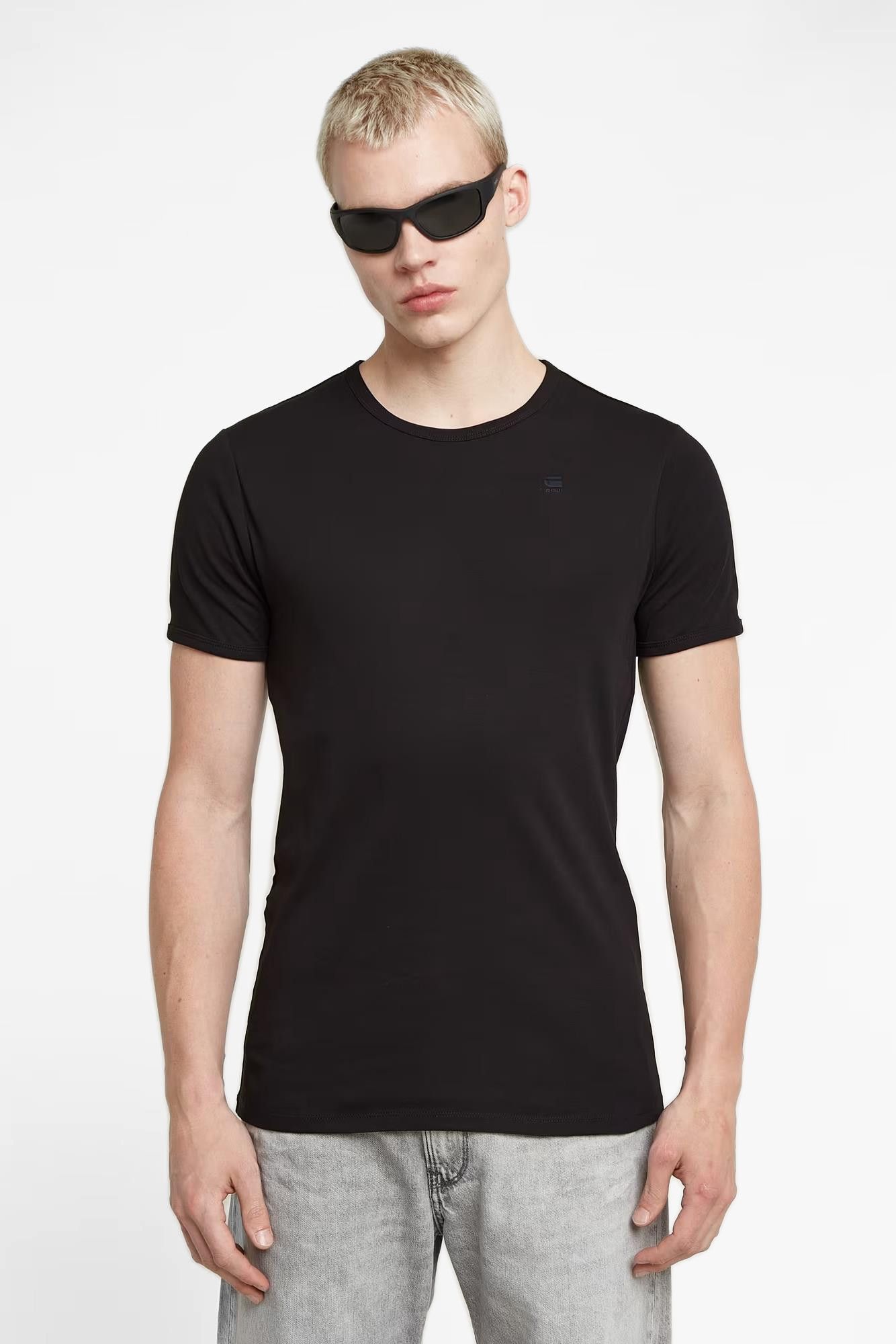 G-Star - Zwarte Basic 2-pack T-shirt
