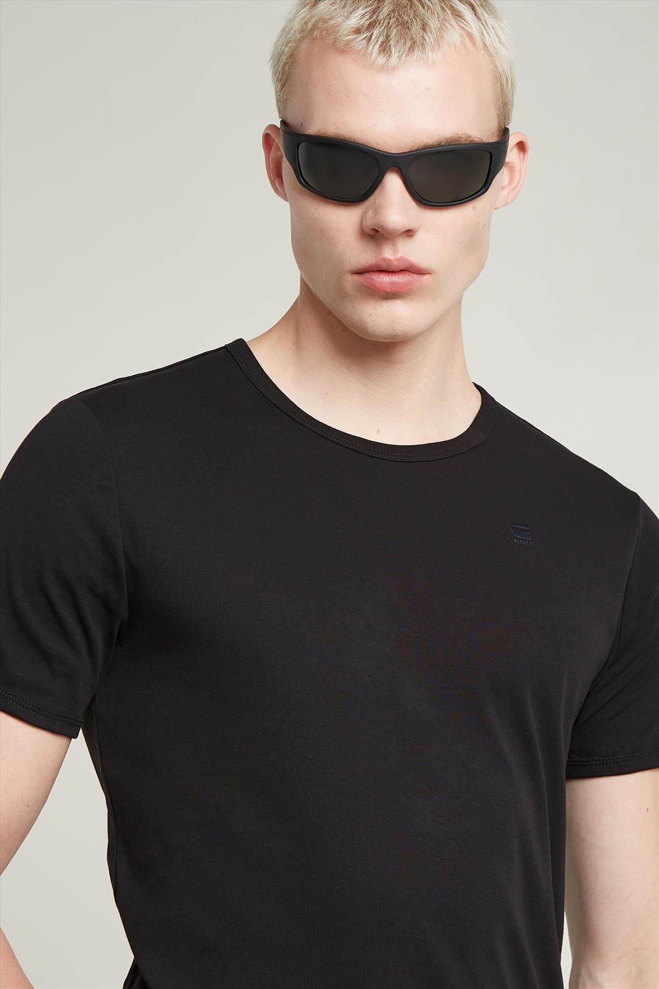 G-Star - Zwarte Basic 2-pack T-shirt