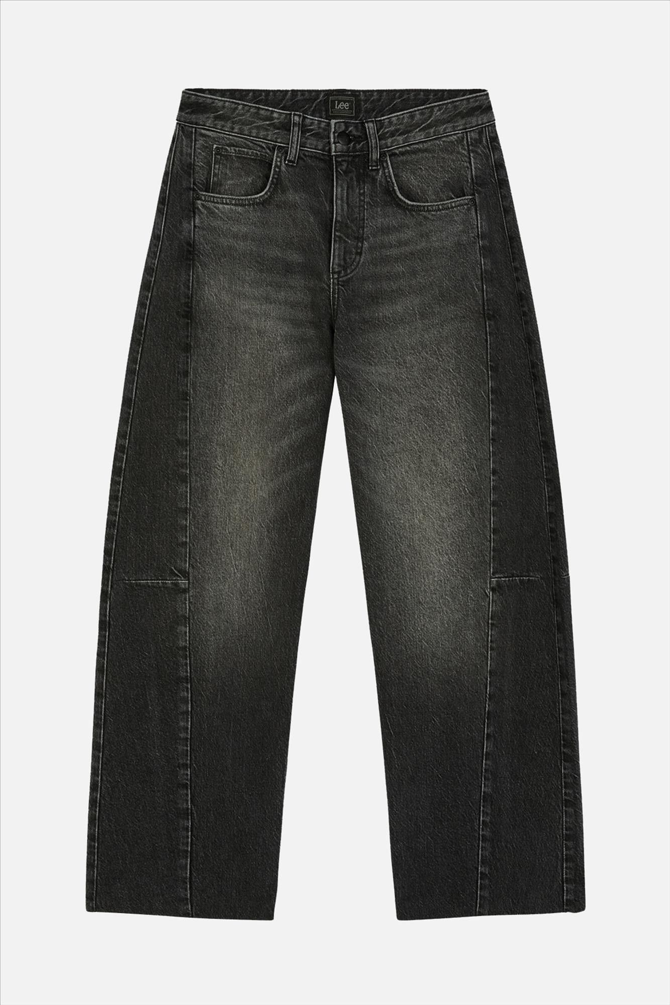 Lee - Zwarte Rider barrel jeans