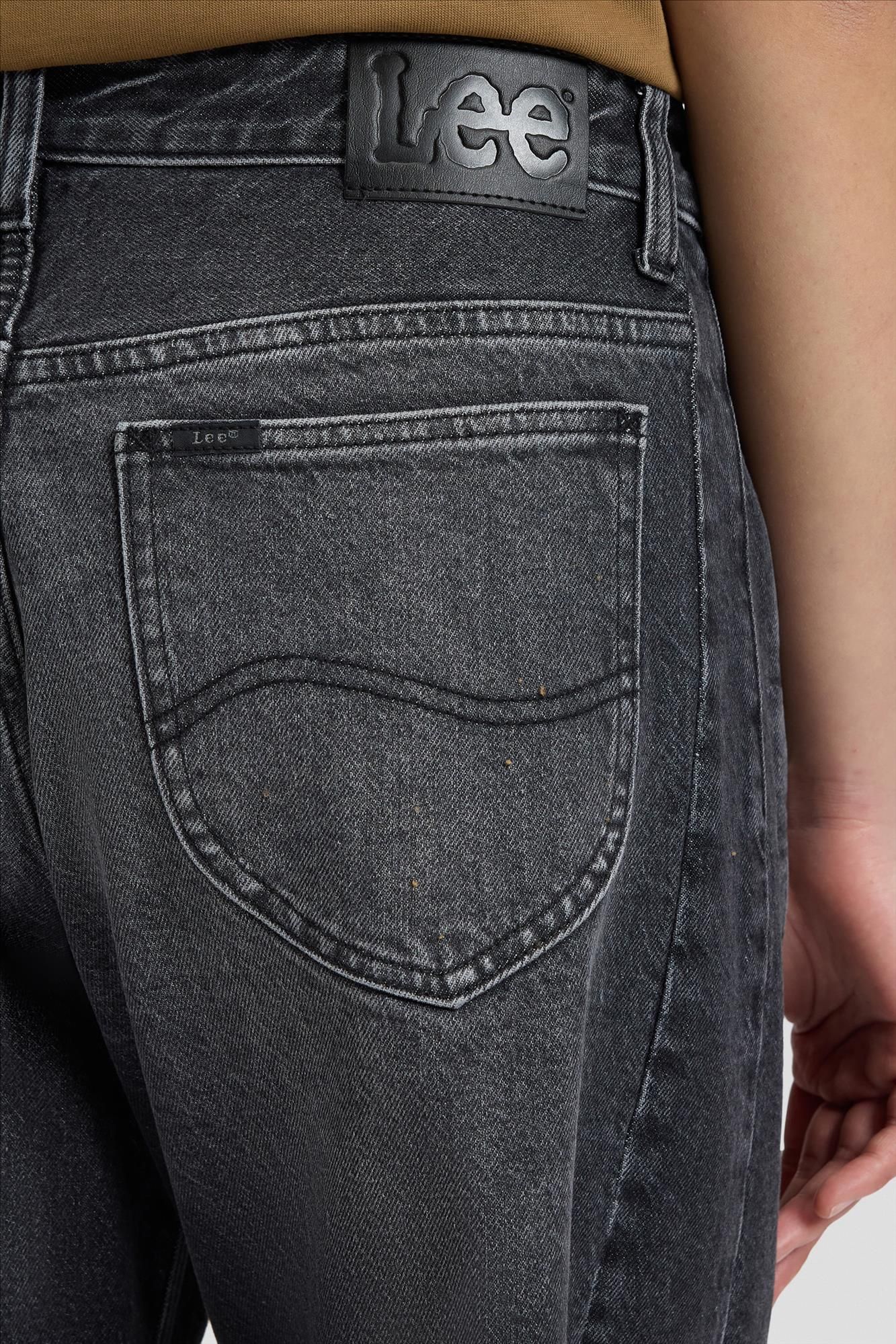 Lee - Zwarte Rider barrel jeans