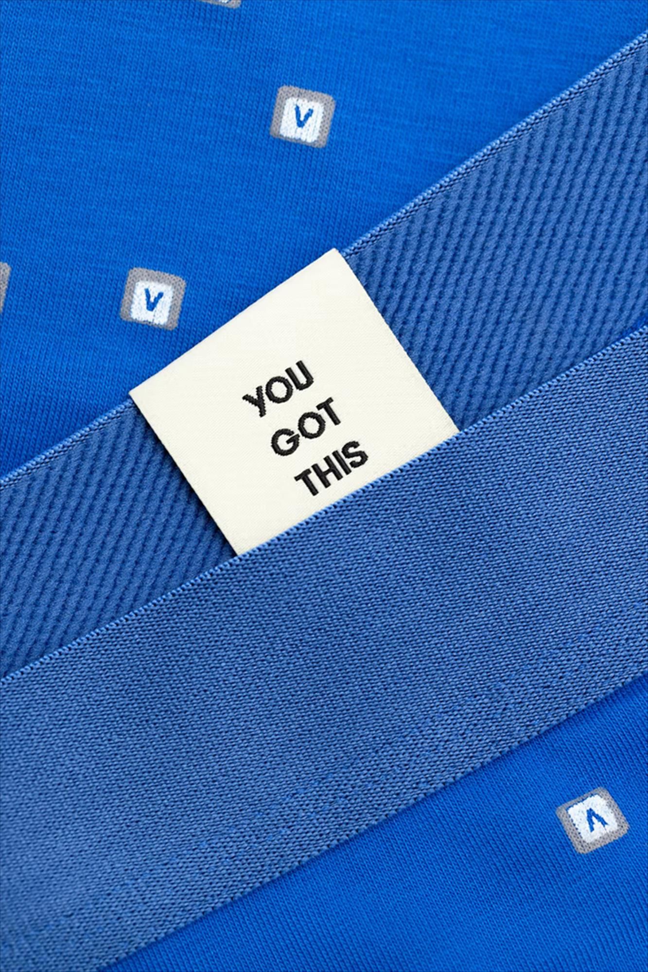 A'dam - Blauwe Keyboard boxershort