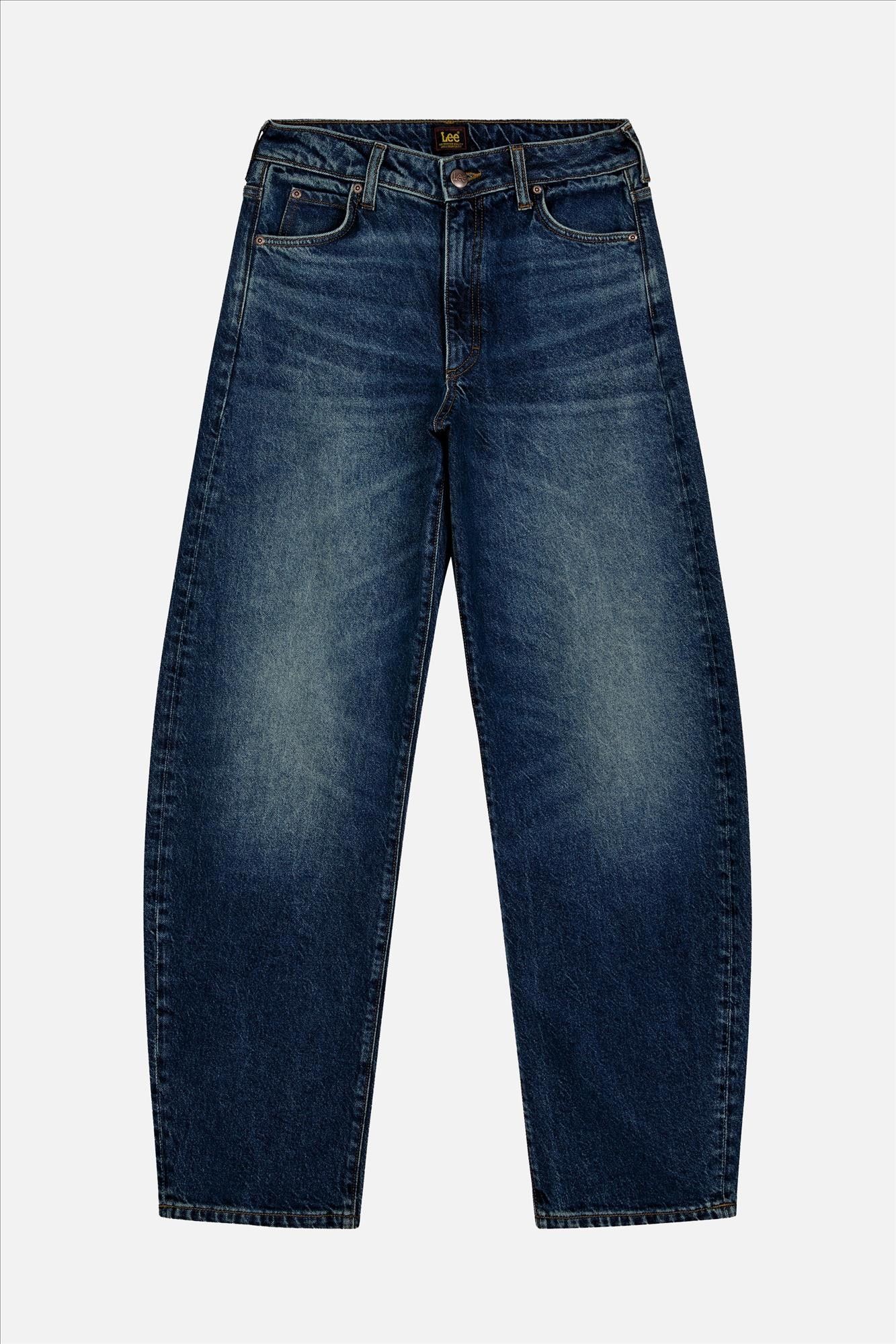 Lee - Donkerblauwe Balloon jeans