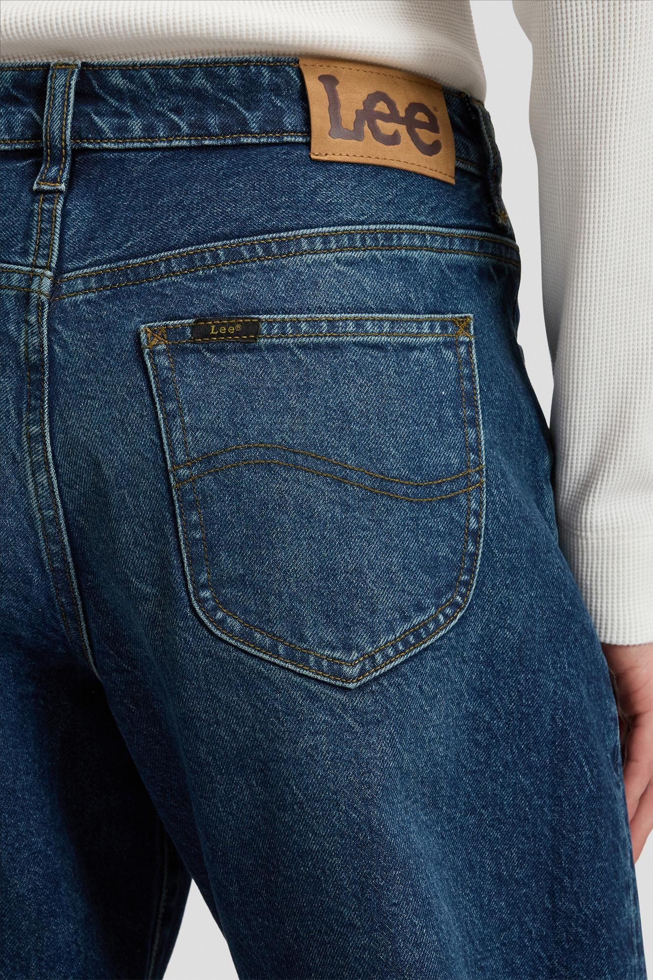 Lee - Donkerblauwe Balloon jeans