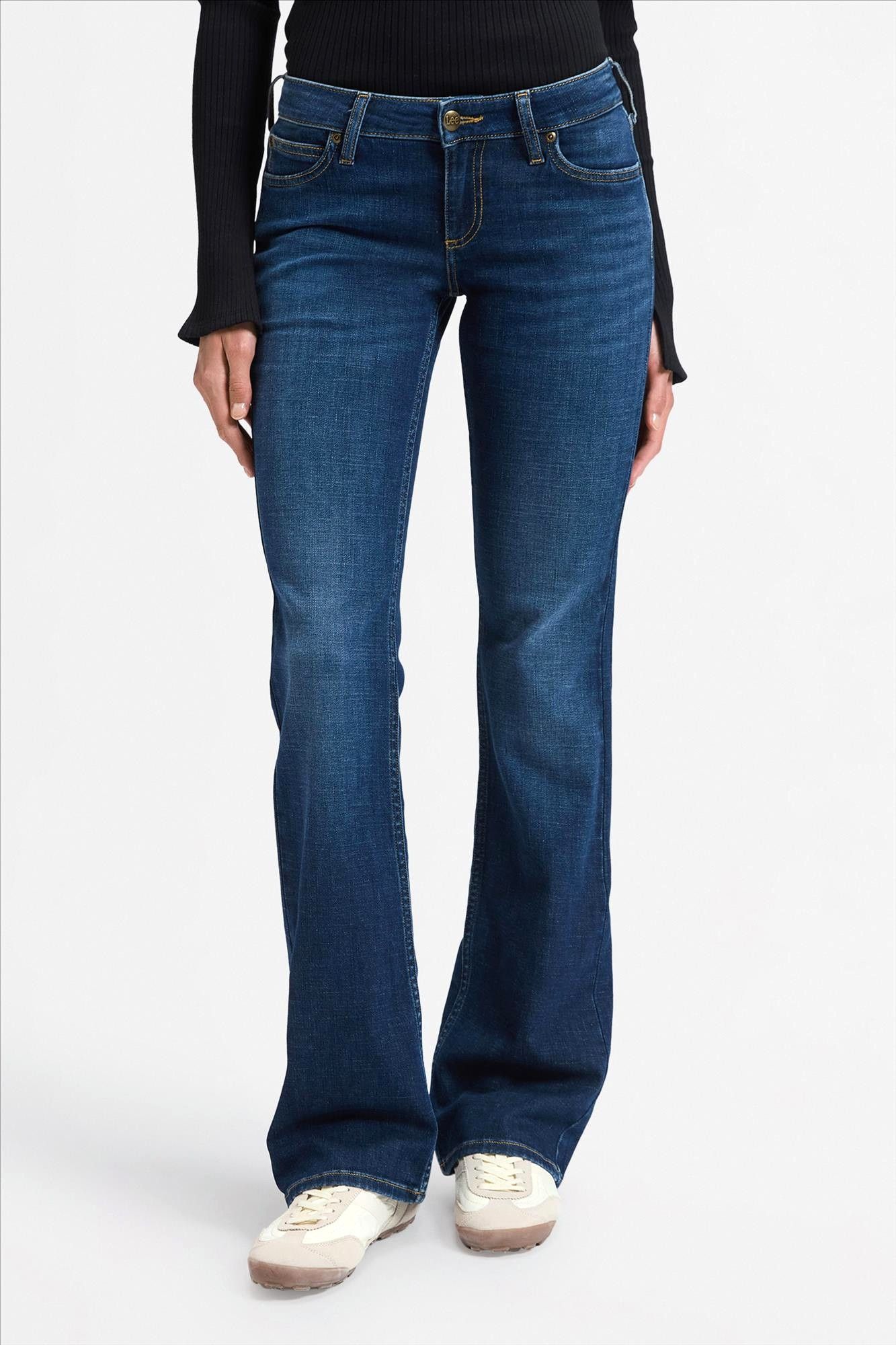 Lee - Donkerblauwe Jessica bootcut jeans