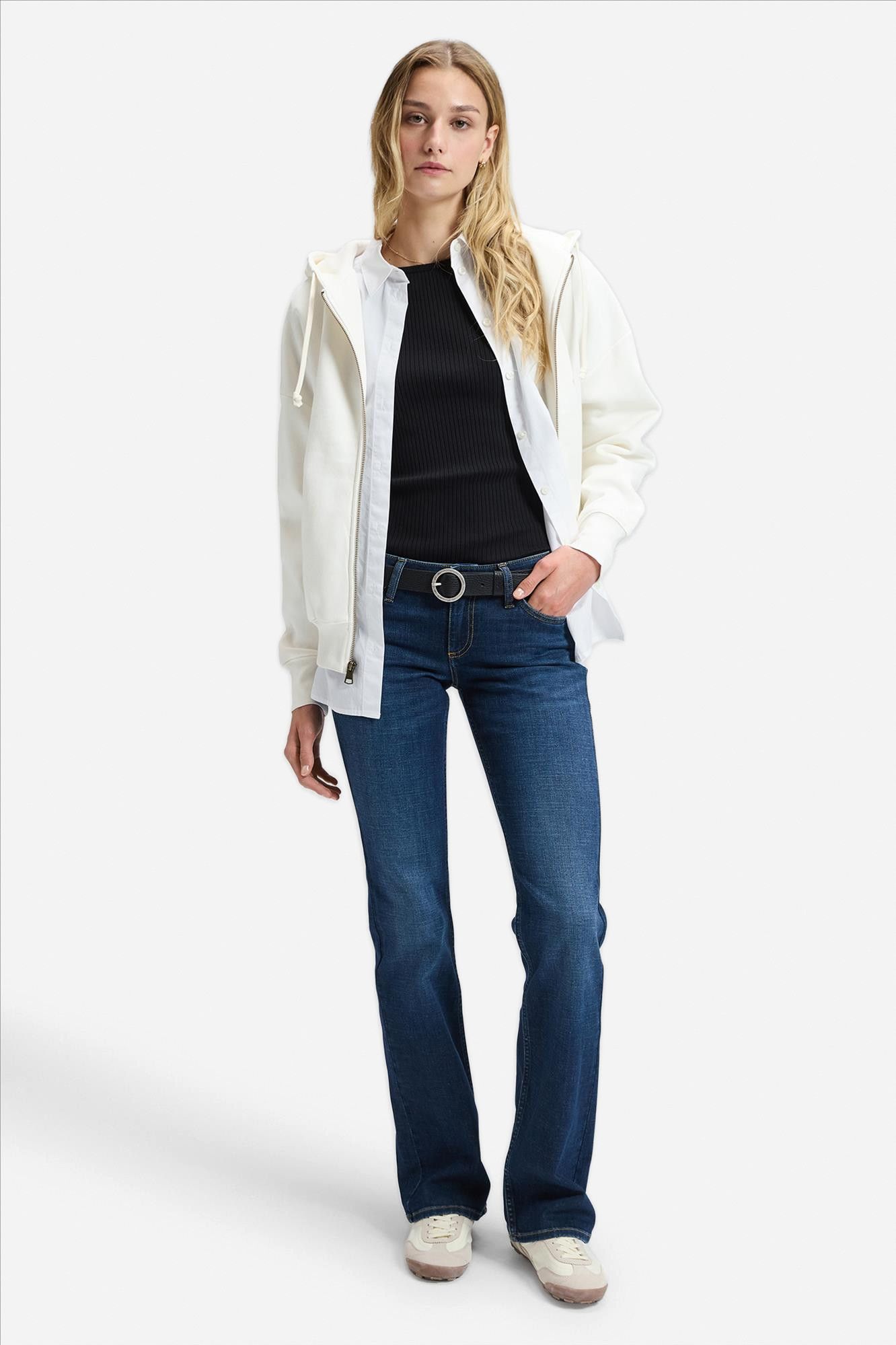 Lee - Donkerblauwe Jessica bootcut jeans