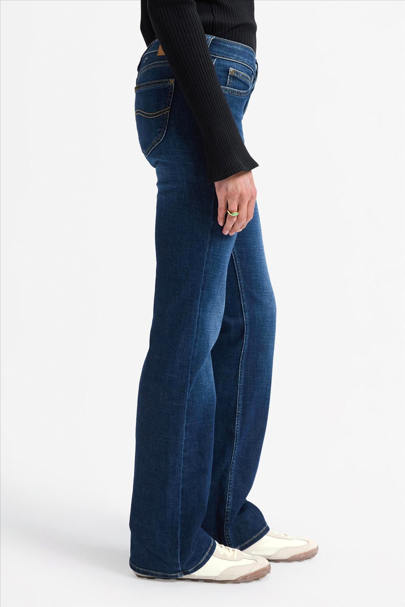Lee - Donkerblauwe Jessica bootcut jeans