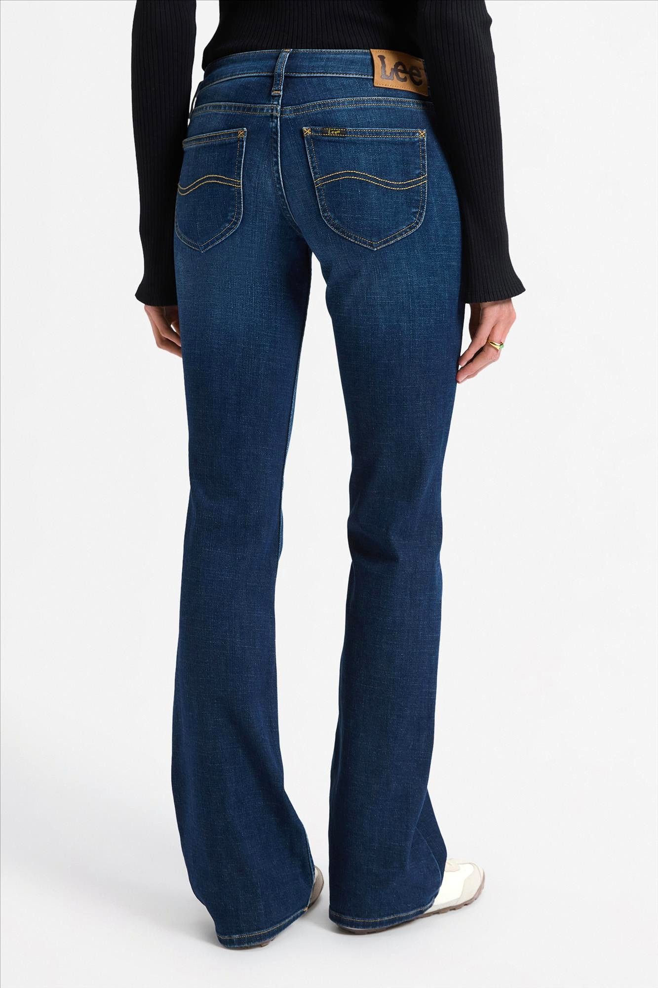 Lee - Donkerblauwe Jessica bootcut jeans