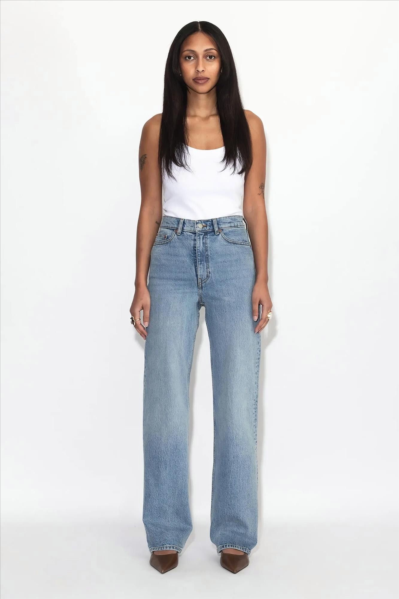 Dr. Denim - Blauwe Echo straight jeans
