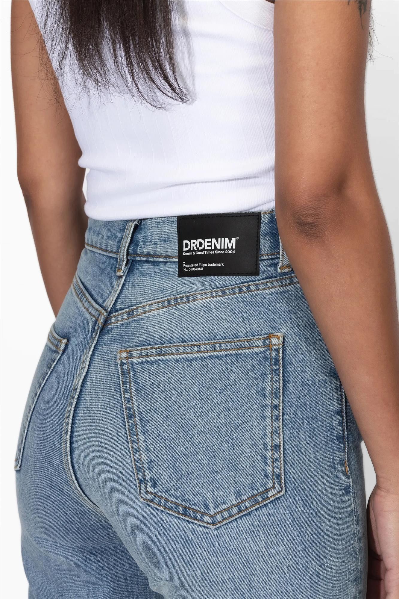 Dr. Denim - Blauwe Echo straight jeans