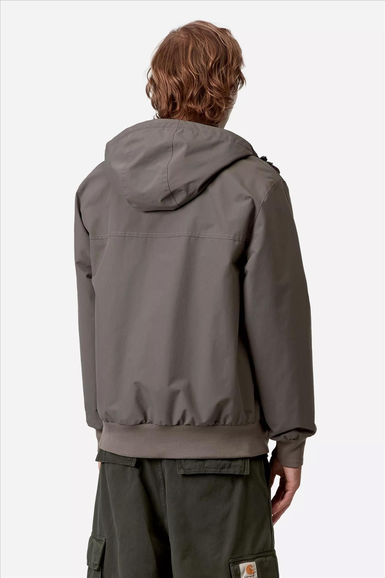 Carhartt WIP - Grijze Hooded Sail jacket