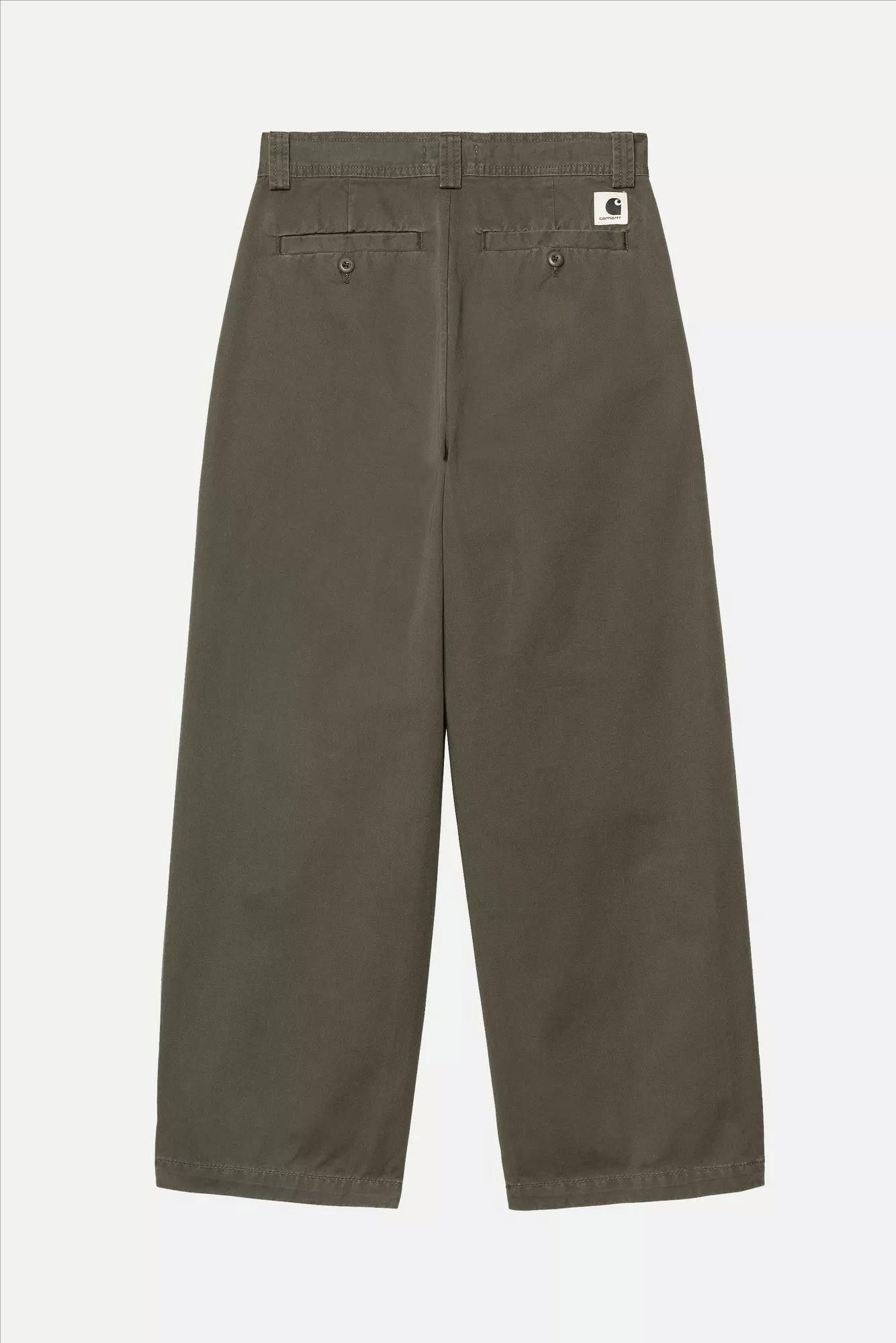 Carhartt WIP - Kaki Novi straight broek