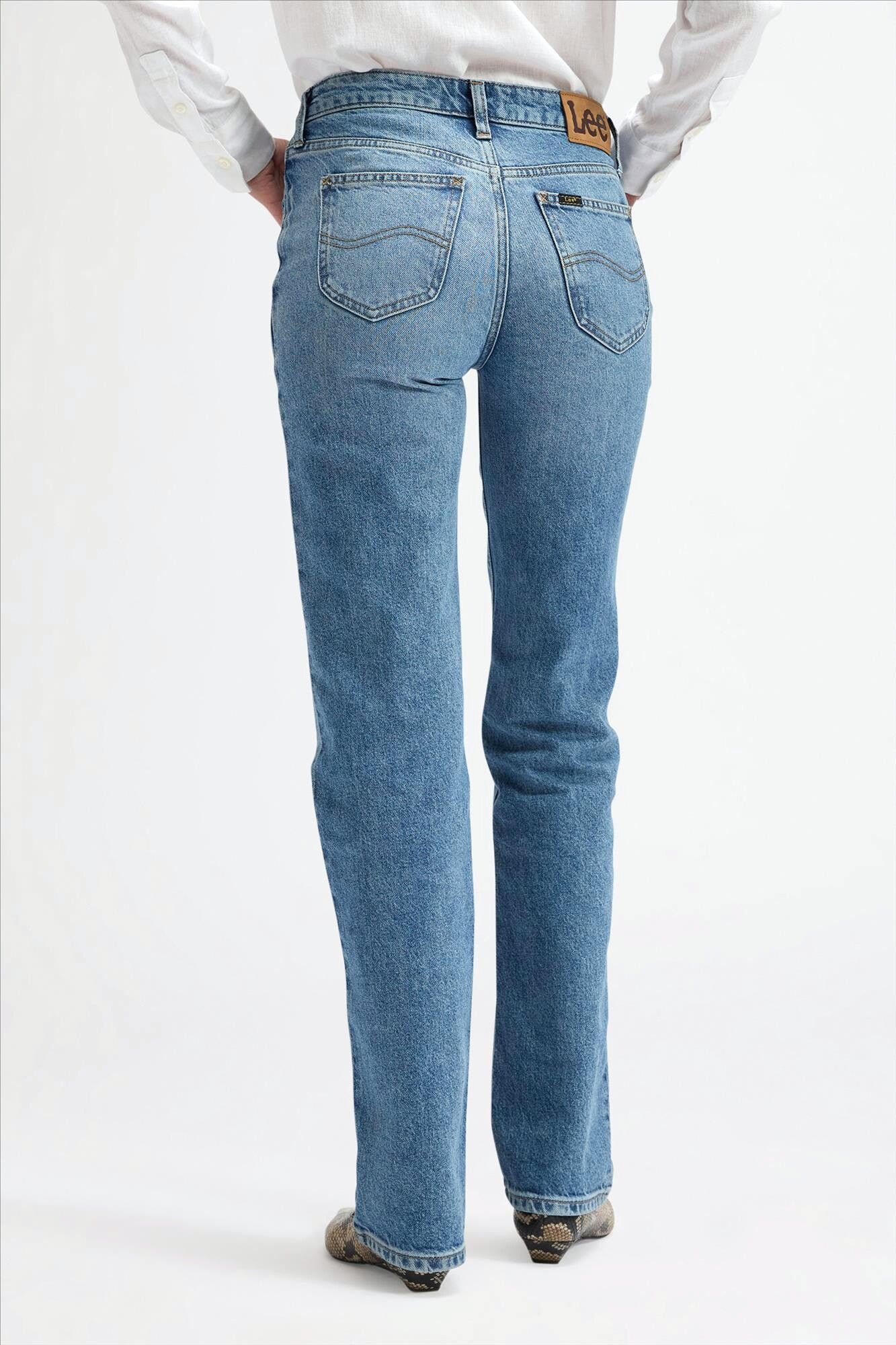 Lee - Blauwe Eye Spy London regualr straight jeans