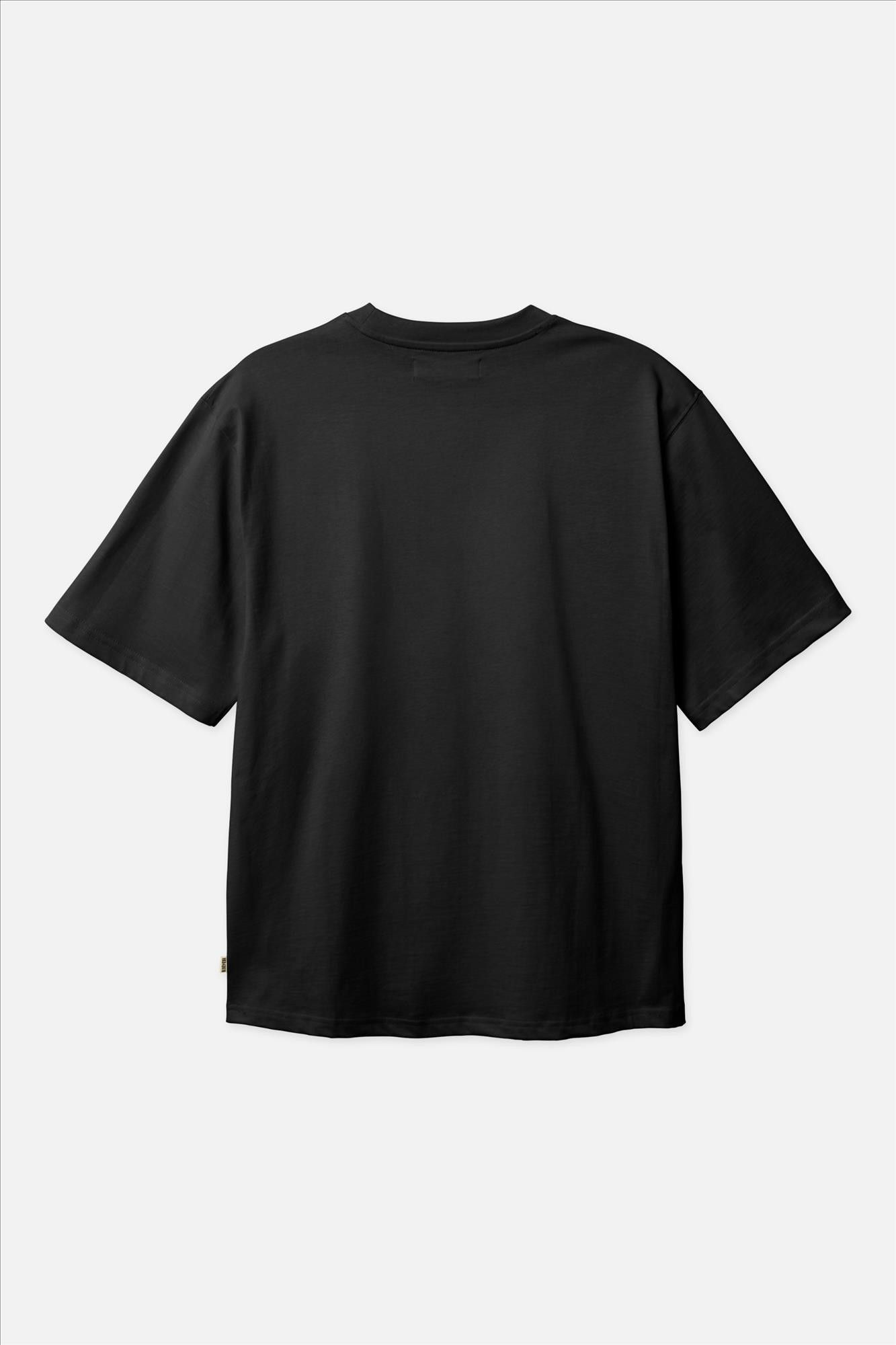 WOODBIRD - Zwarte Baine Base T-shirt