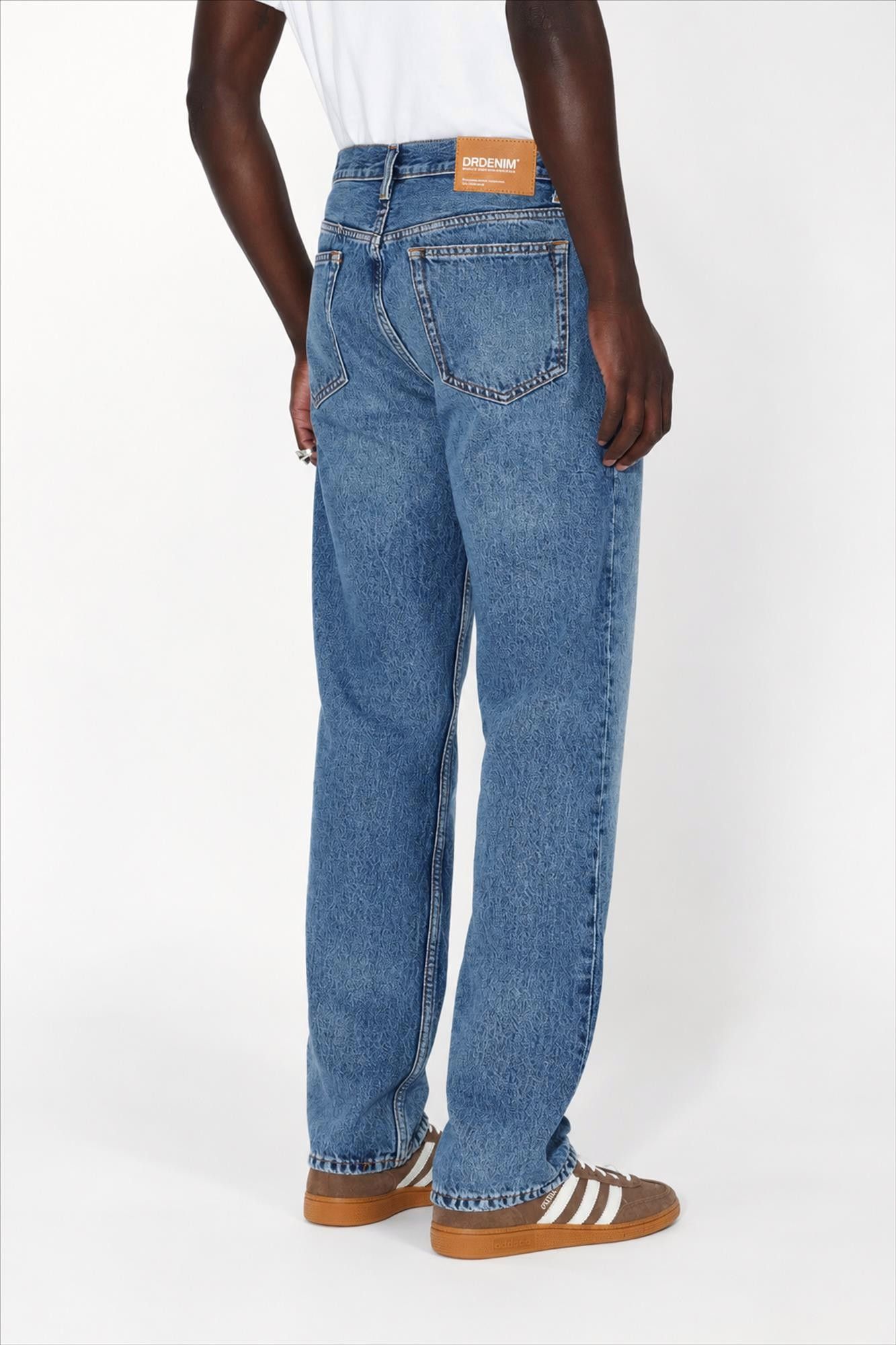 Dr. Denim - Blauwe Fade Dash straight jeans