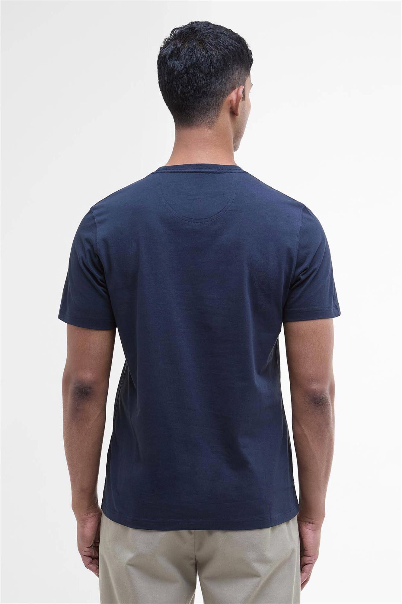 Barbour - Donkerblauwe Essential Sports T-shirt