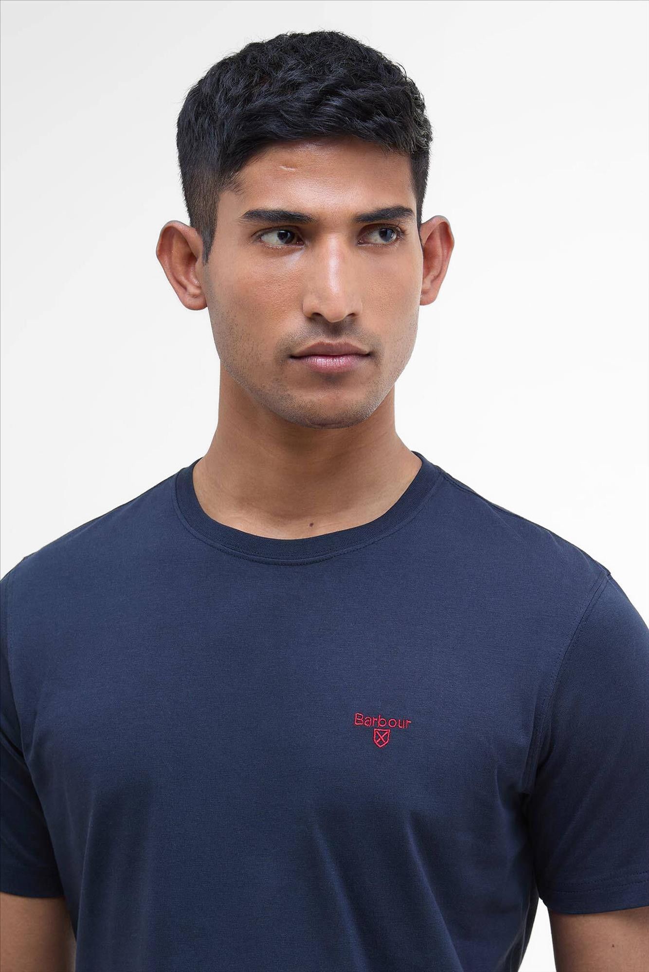 Barbour - Donkerblauwe Essential Sports T-shirt