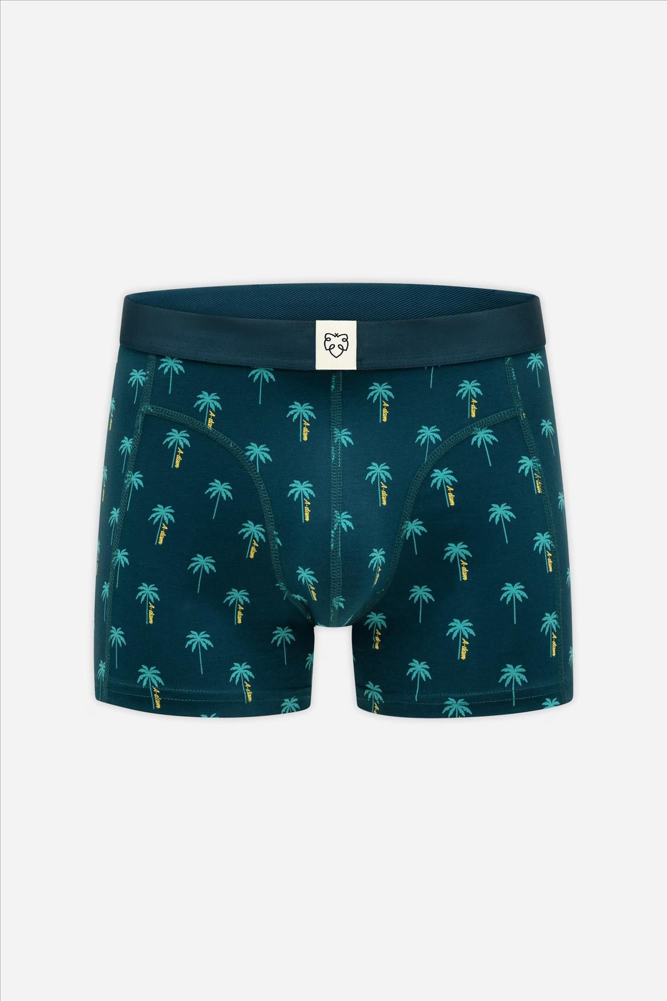A'dam - Donkerblauwe Palms boxershort