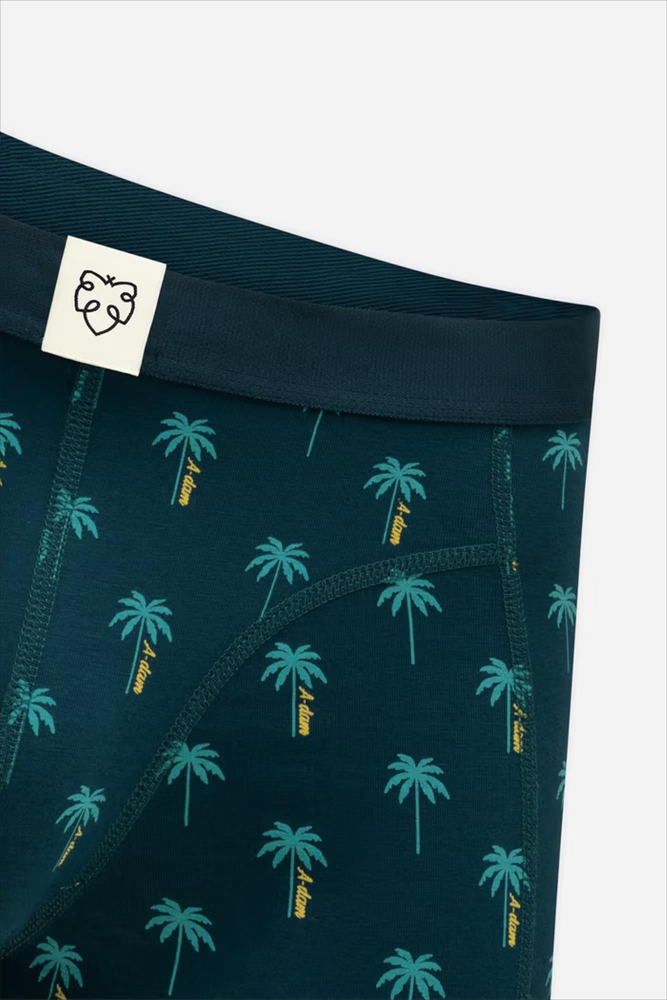 A'dam - Donkerblauwe Palms boxershort