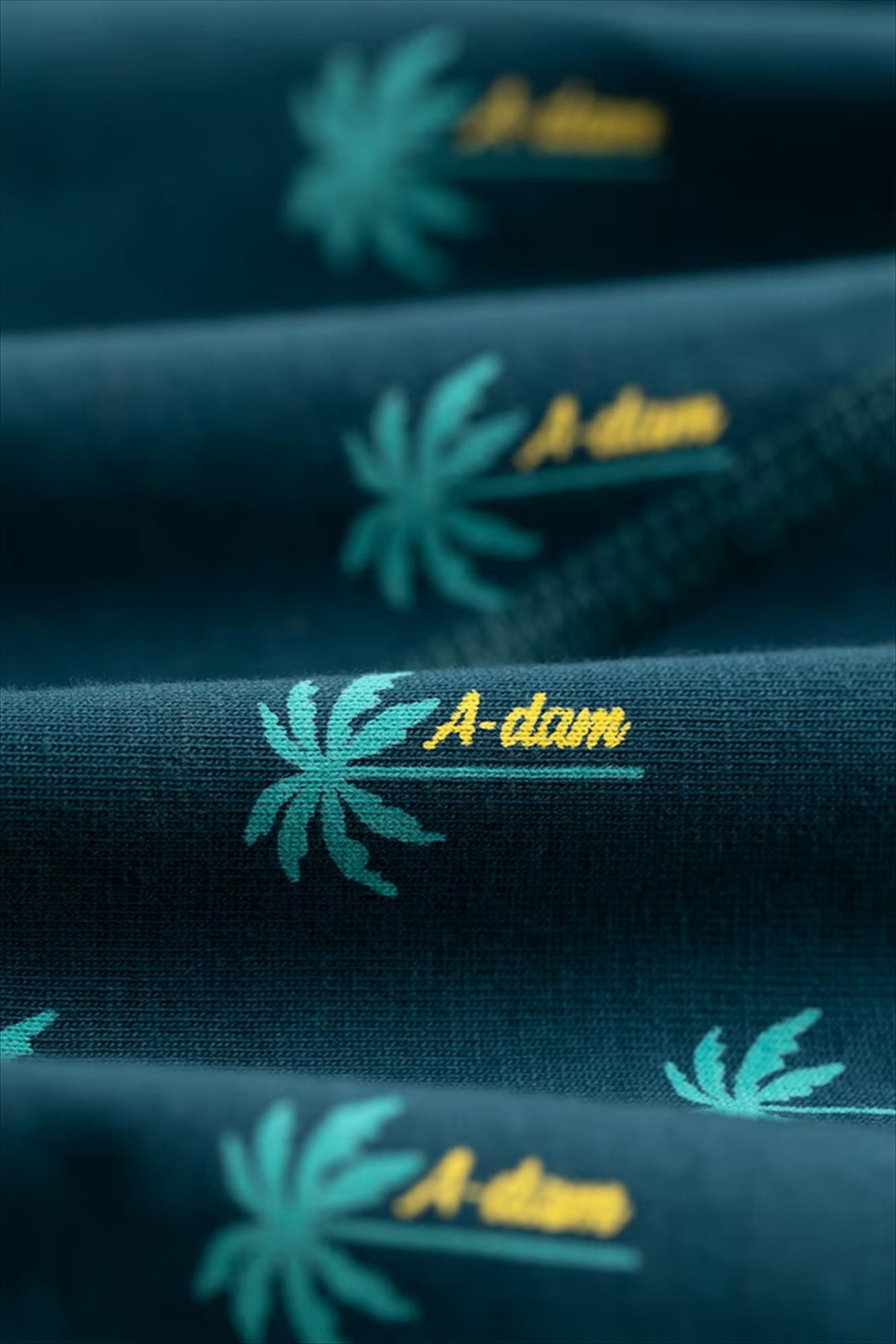 A'dam - Donkerblauwe Palms boxershort