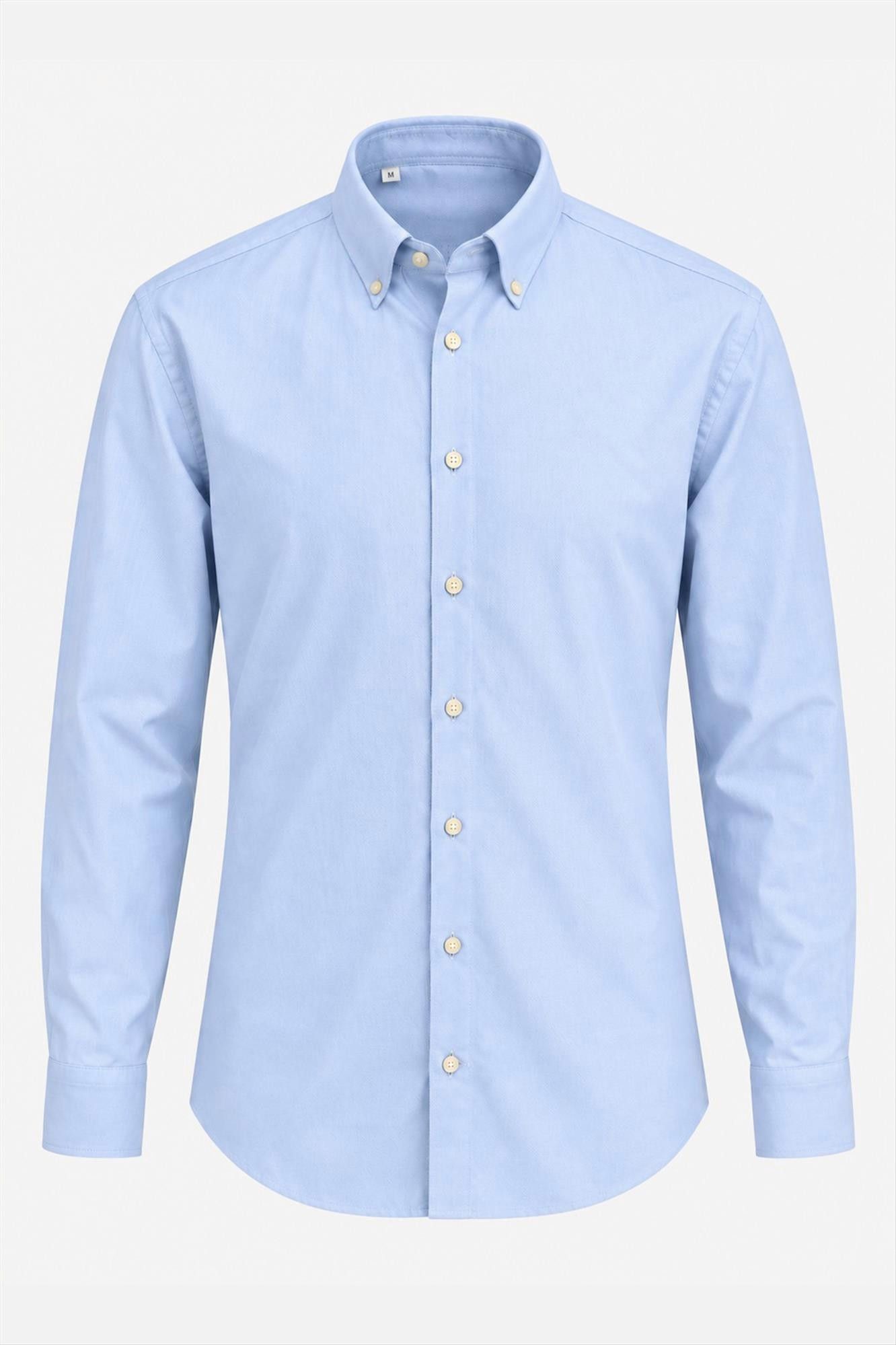 Twelve Ounce - Lichtblauw Oxford hemd