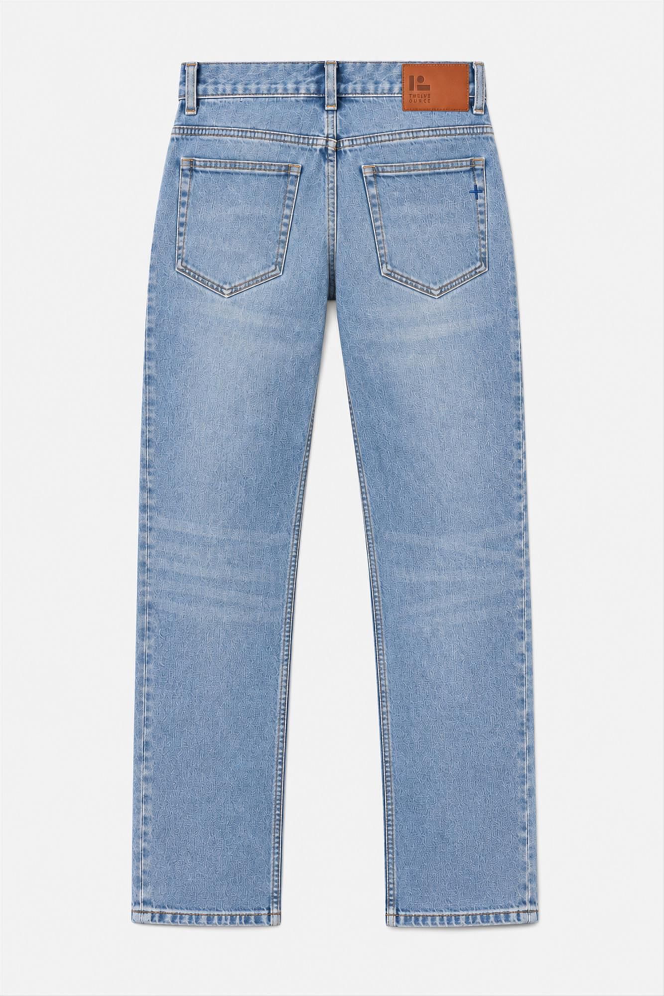 Twelve Ounce - Clear Blue Åre tapered jeans