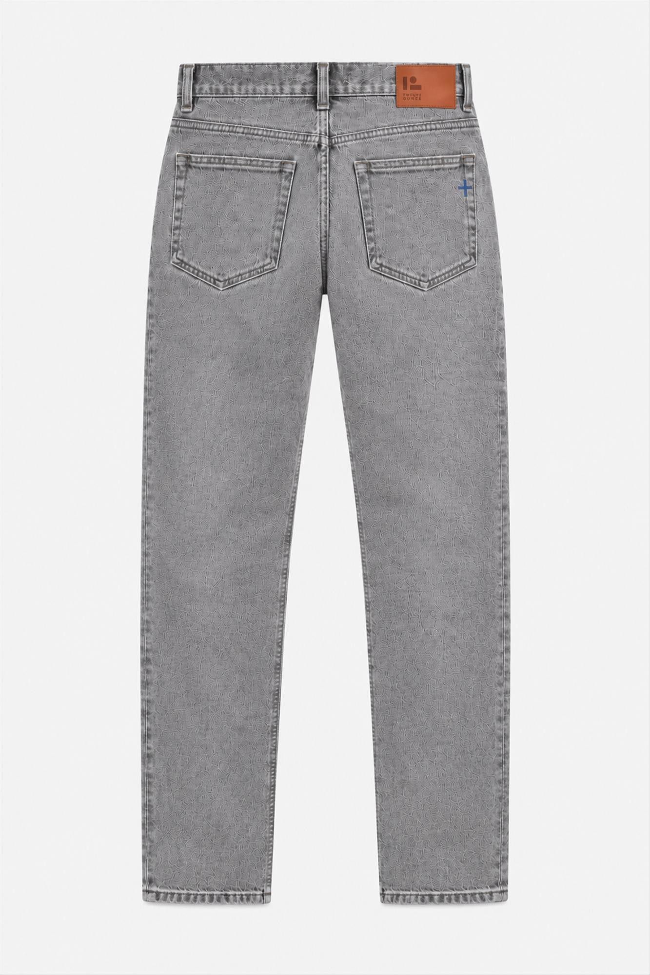Twelve Ounce - Grijze Åre tapered jeans