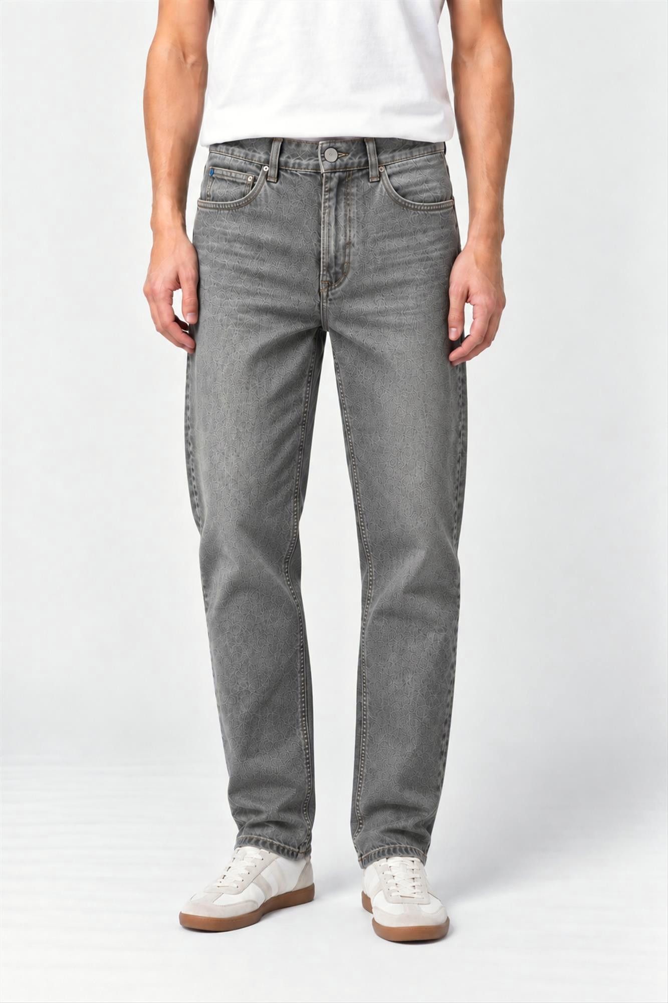 Twelve Ounce - Grijze Åre tapered jeans