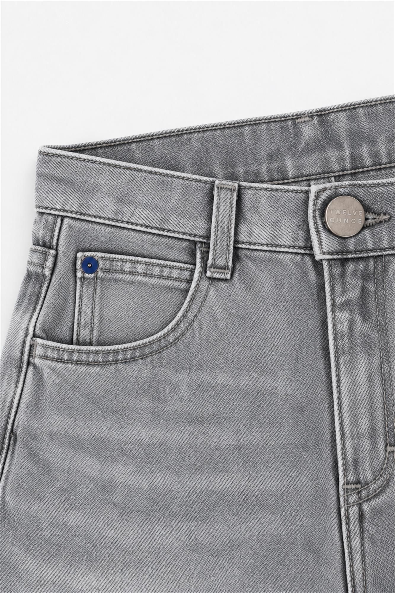 Twelve Ounce - Grijze Åre tapered jeans