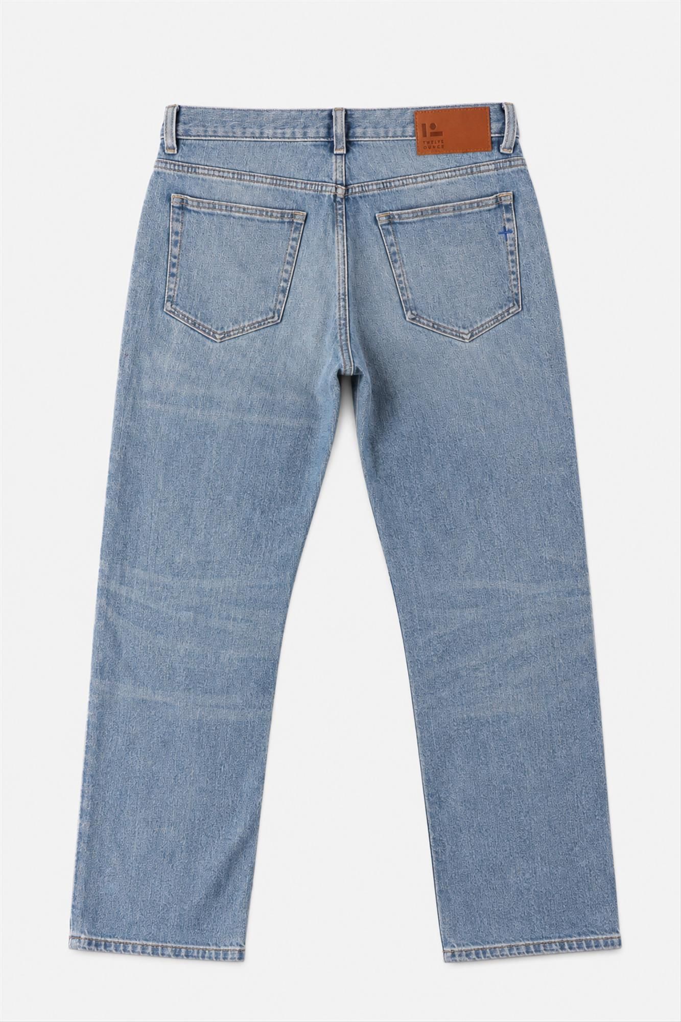 Twelve Ounce - Clear Blue Selva straight jeans