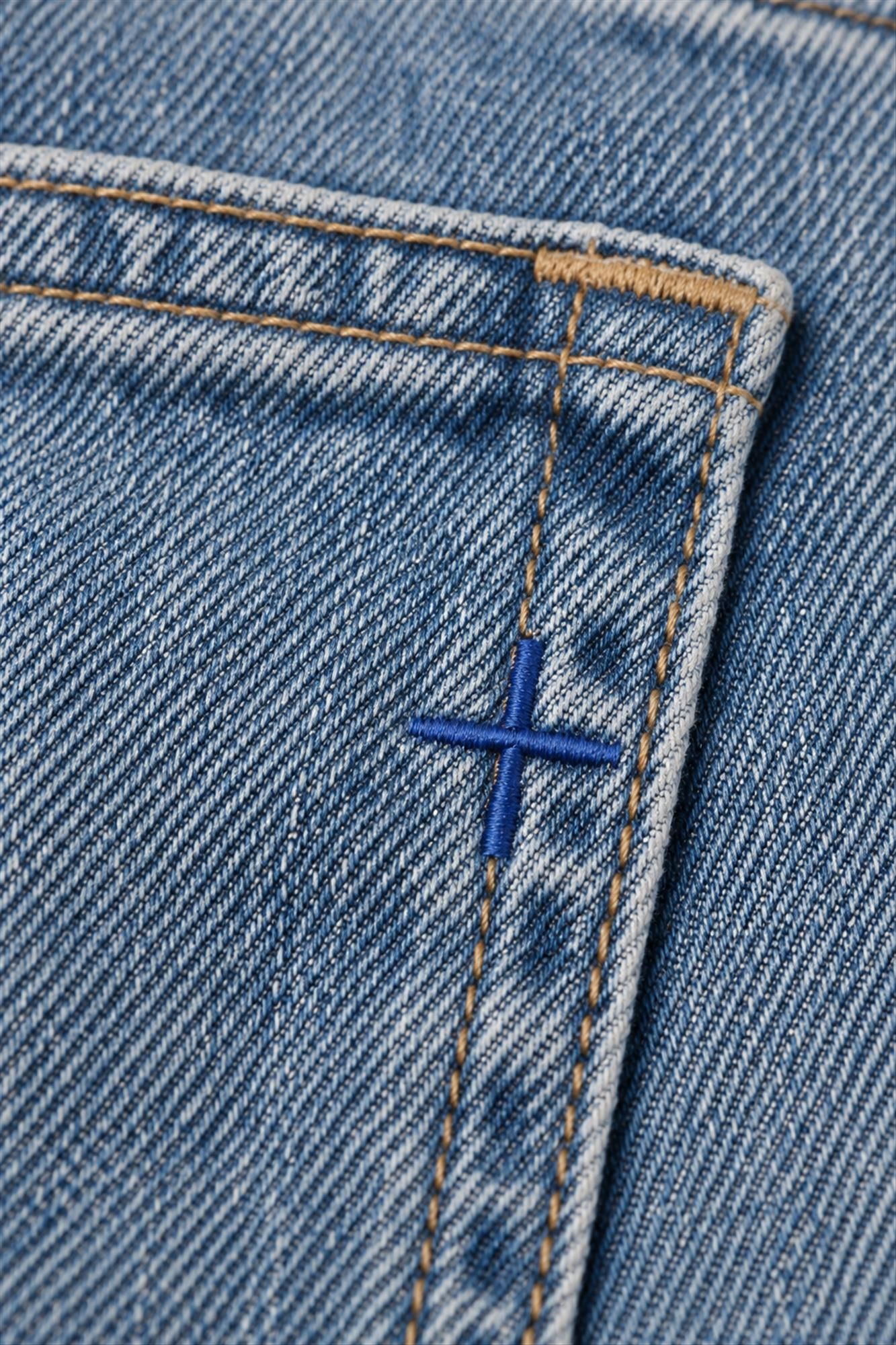 Twelve Ounce - Clear Blue Selva straight jeans